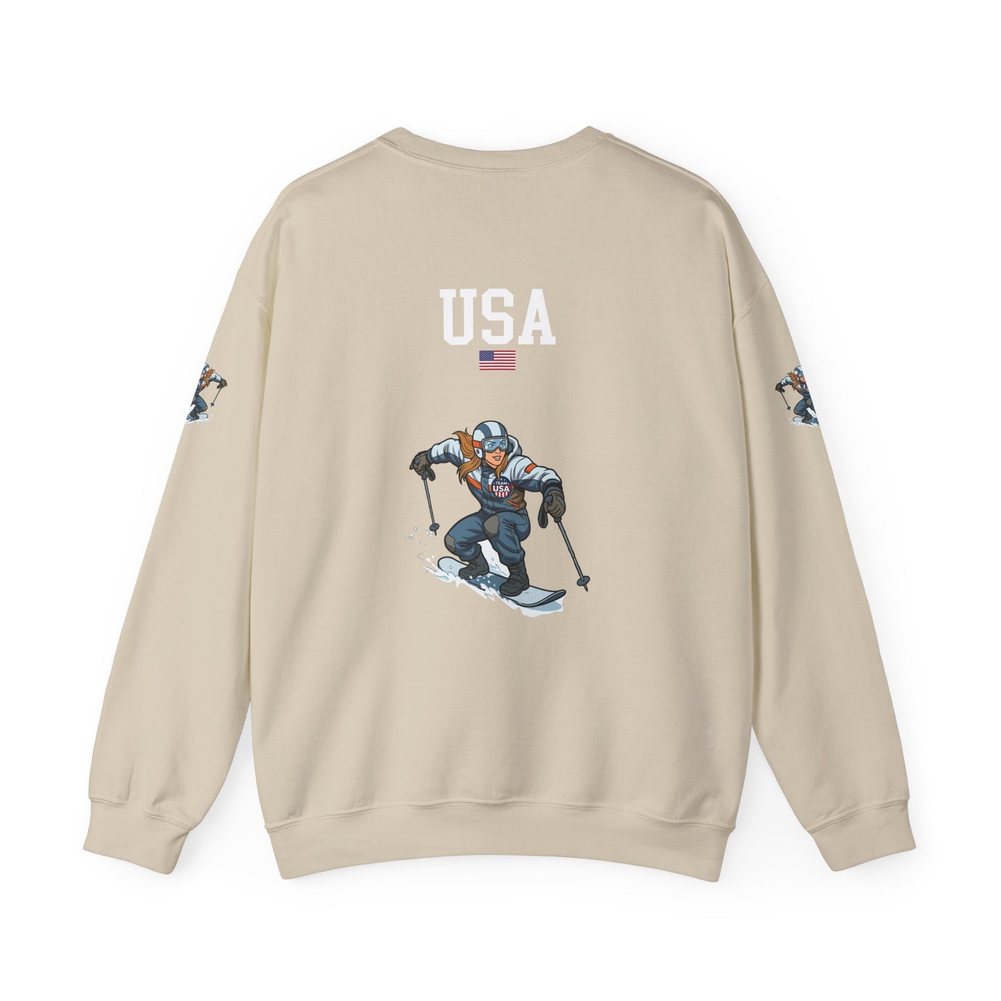 Princess Grace  TEAM USA  Unisex Heavy Blend  Crewneck Sweatshirt