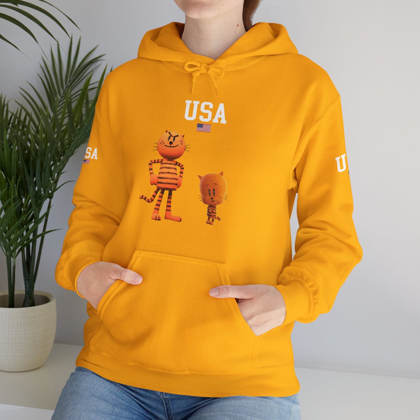 Princess Grace  TEAM USA  Unisex Heavy Blend  Hooded Sweatshirt