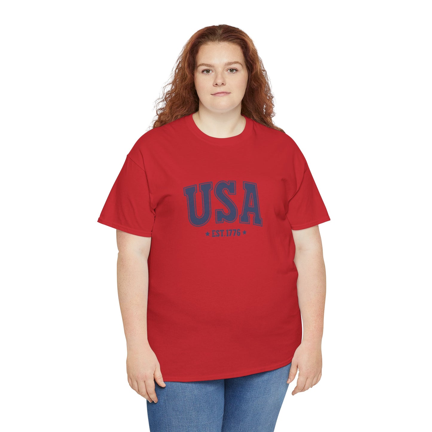 Princess Grace  TEAM USA   Unisex Heavy  Cotton Tee