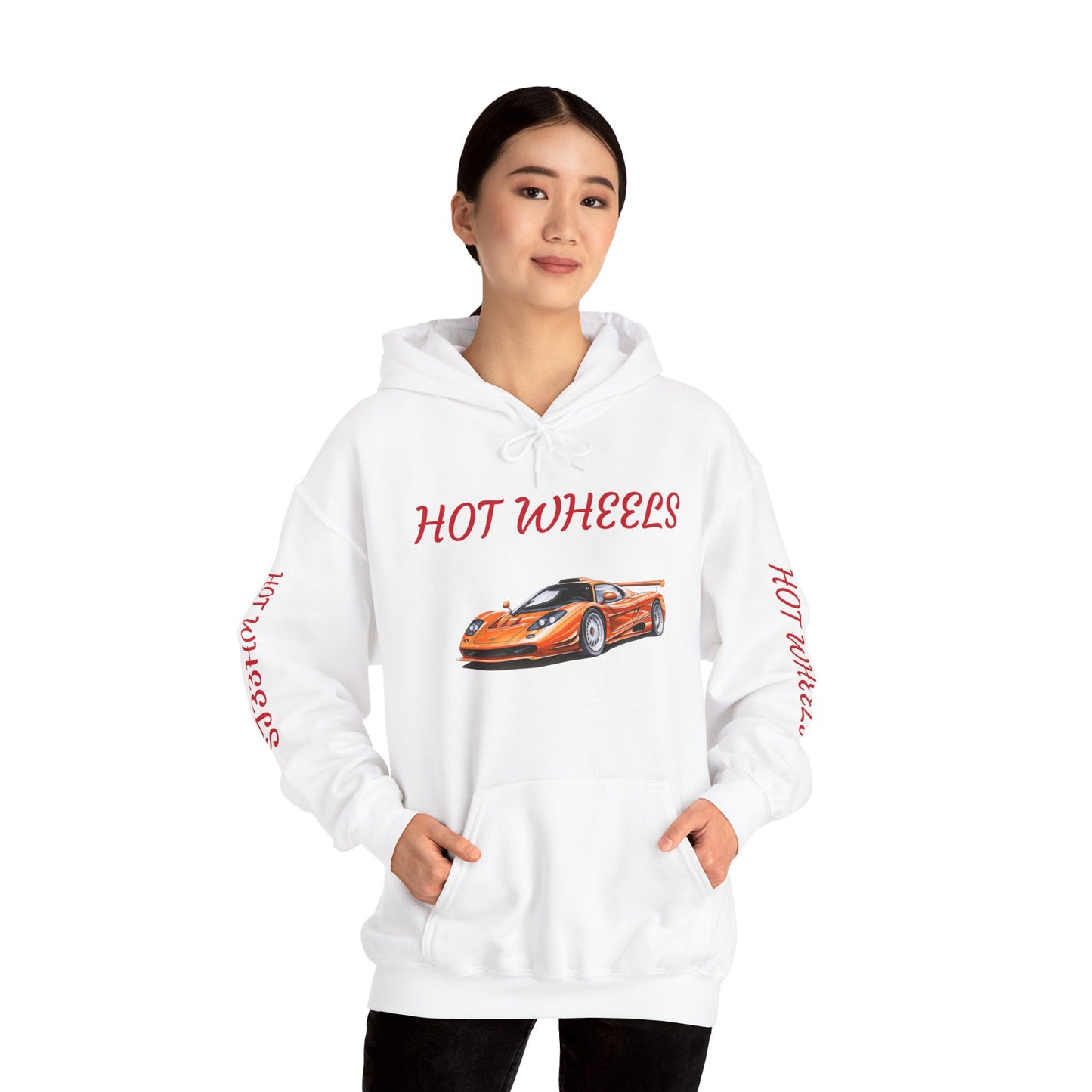 Princess Grace  Hot Wheels Unisex Heavy Blend Hooded Sweatshirt Vintage Car Design