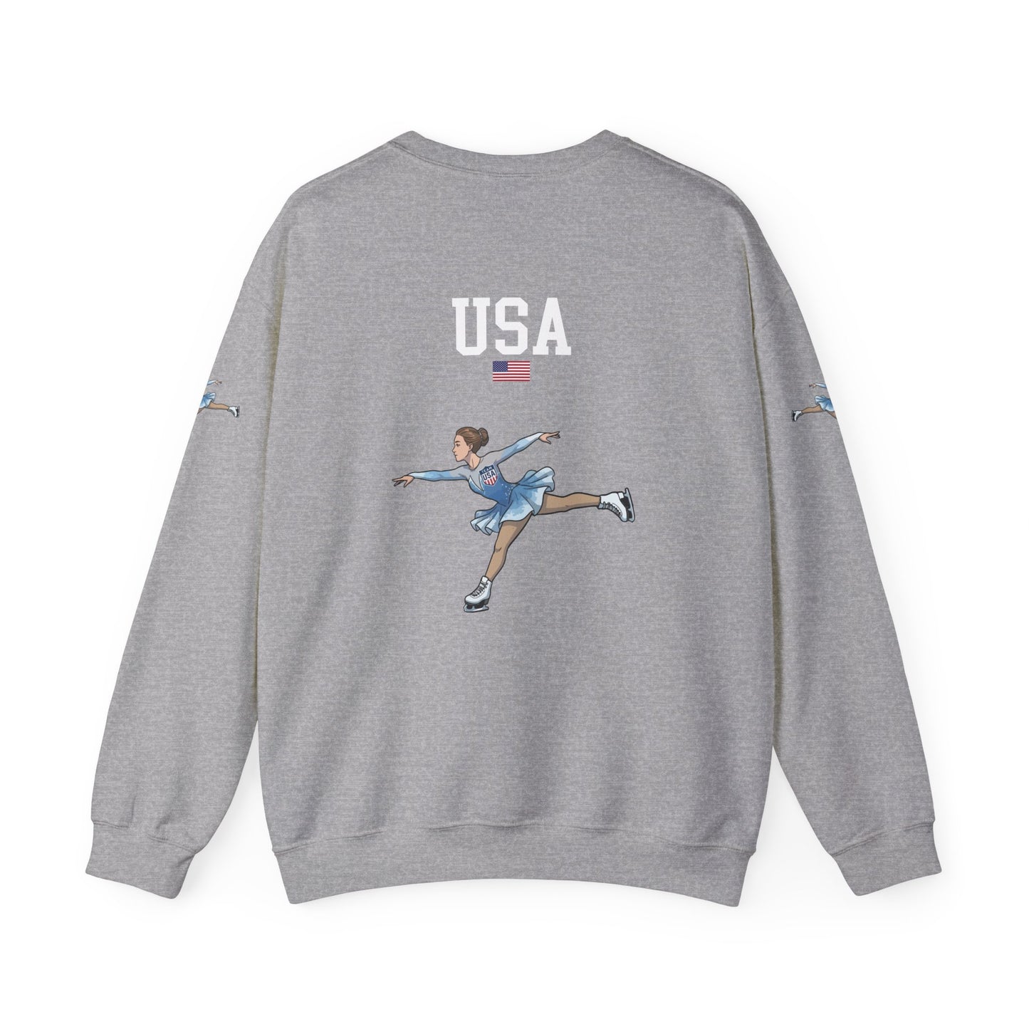 Princess Grace  TEAM USA  Unisex Heavy Blend  Crewneck Sweatshirt