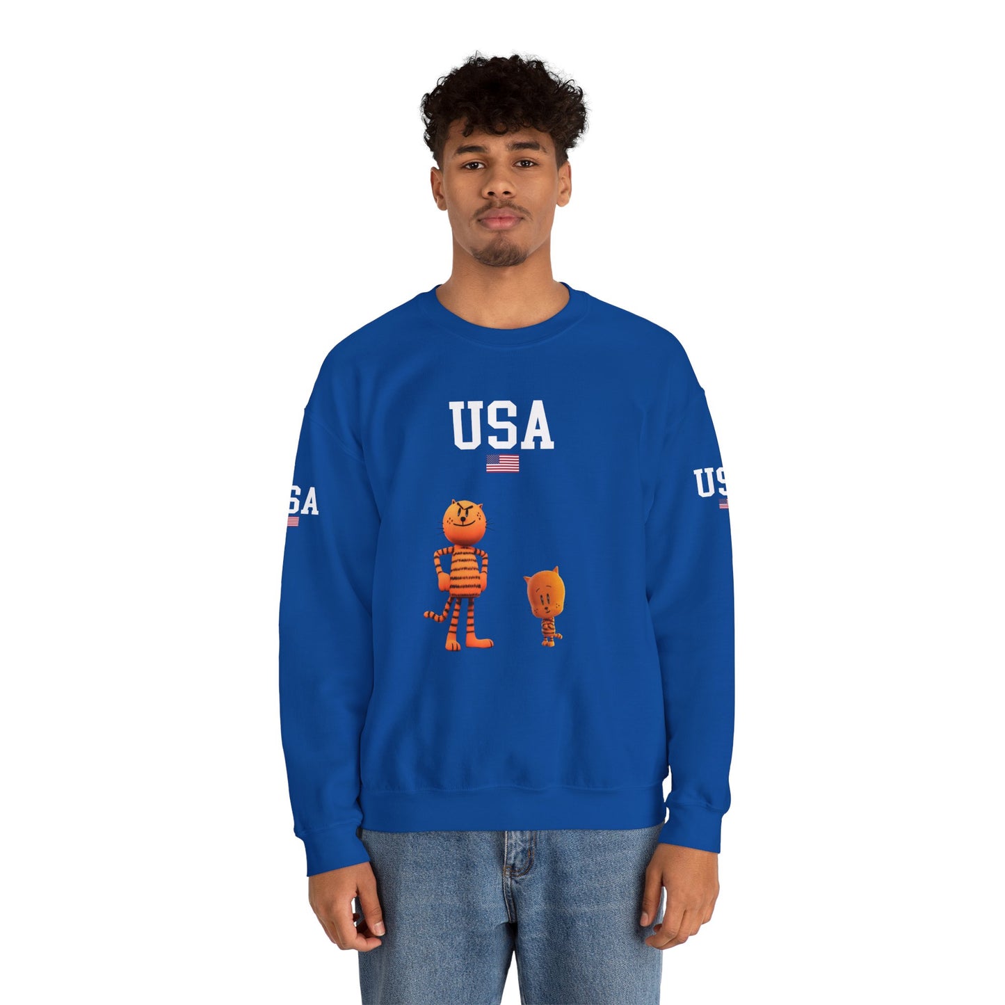 Princess Grace  TEAM USA  Unisex Heavy Blend  Crewneck Sweatshirt
