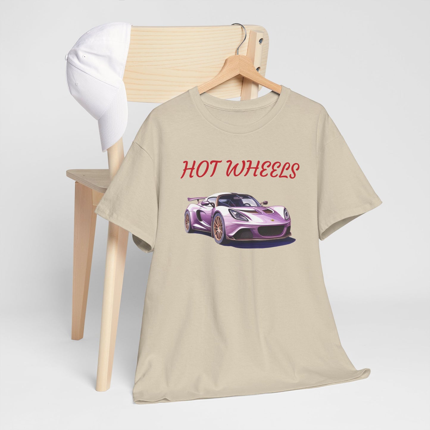 Princess Grace  Hot Wheels Unisex Heavy Cotton Tee Perfect for Car Enthusiasts