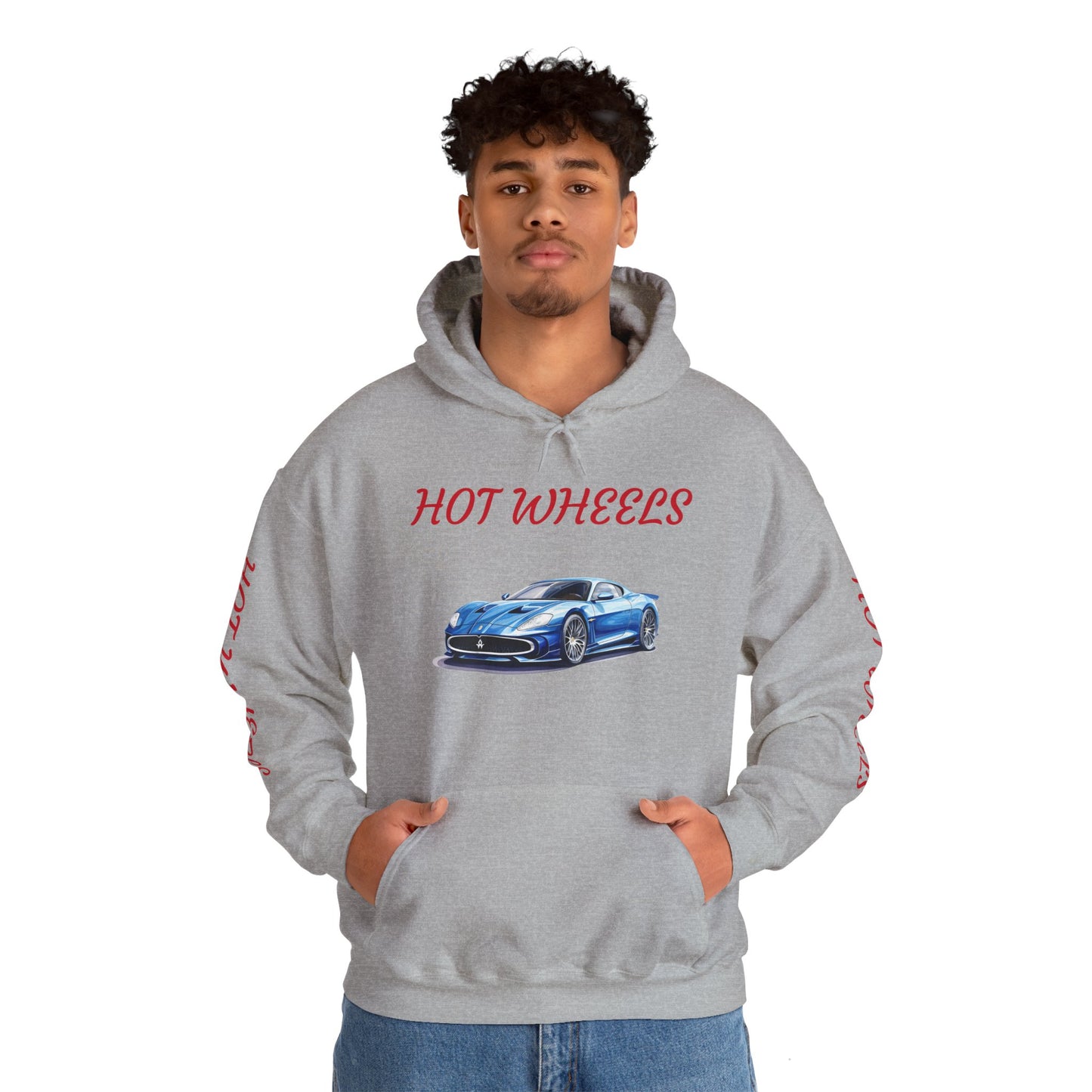 Princess Grace  Hot Wheels Unisex Heavy Blend Hoodie Cool Car Design for Auto Enthusiasts