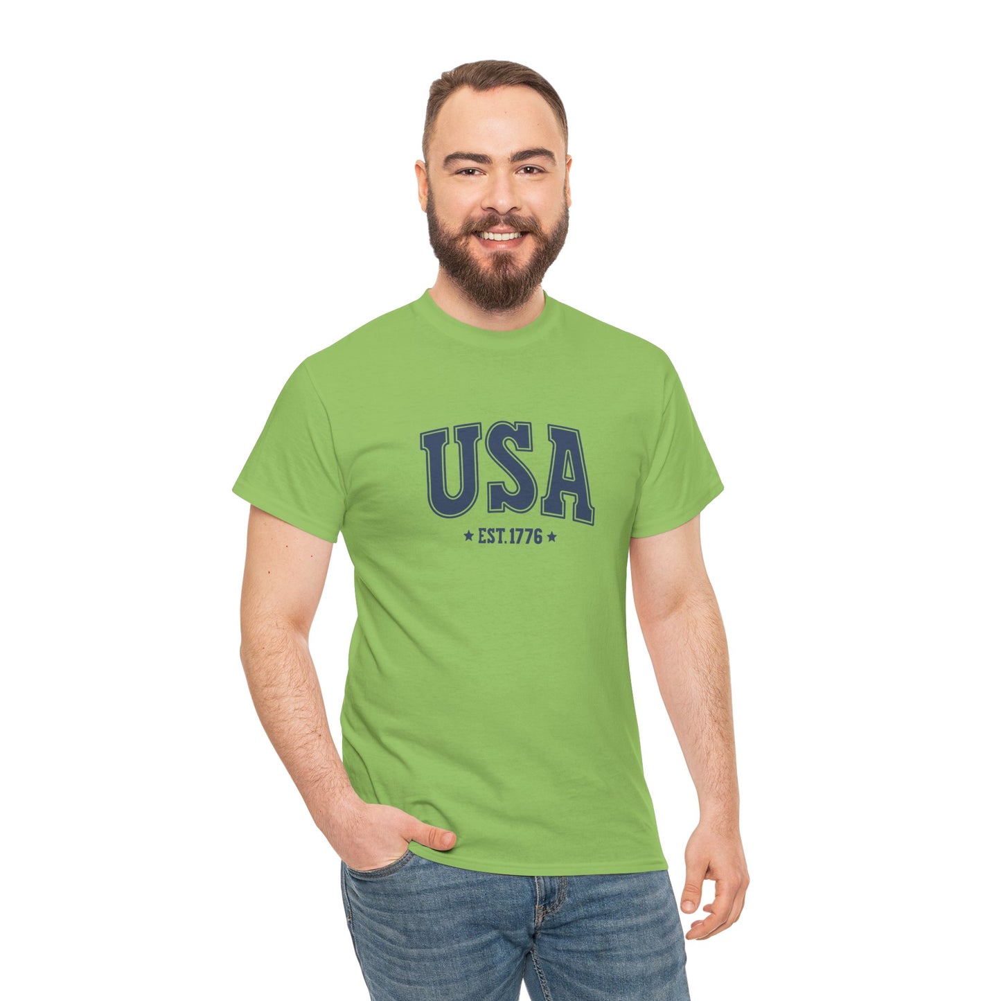 Princess Grace  TEAM USA   Unisex Heavy  Cotton Tee