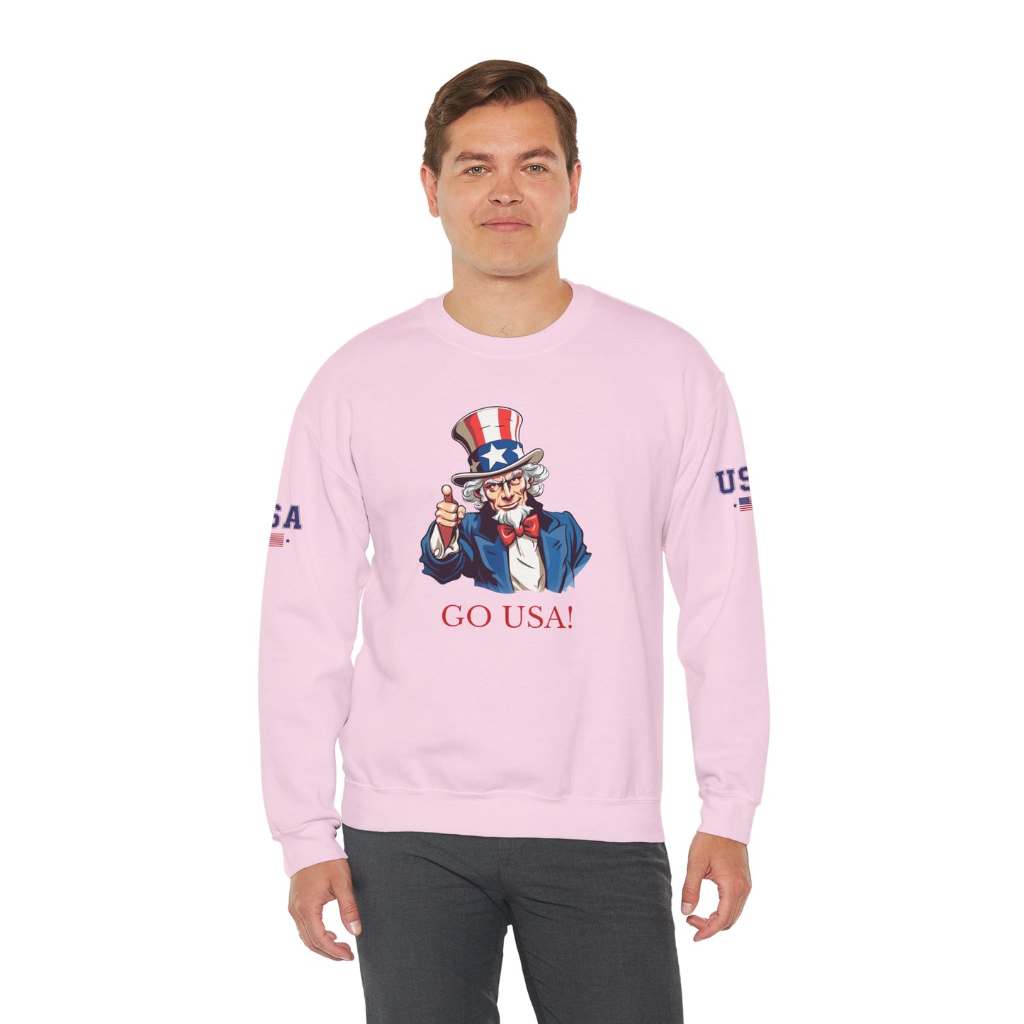 Princess Grace  TEAM USA  Unisex Heavy Blend Crewneck Sweatshirt