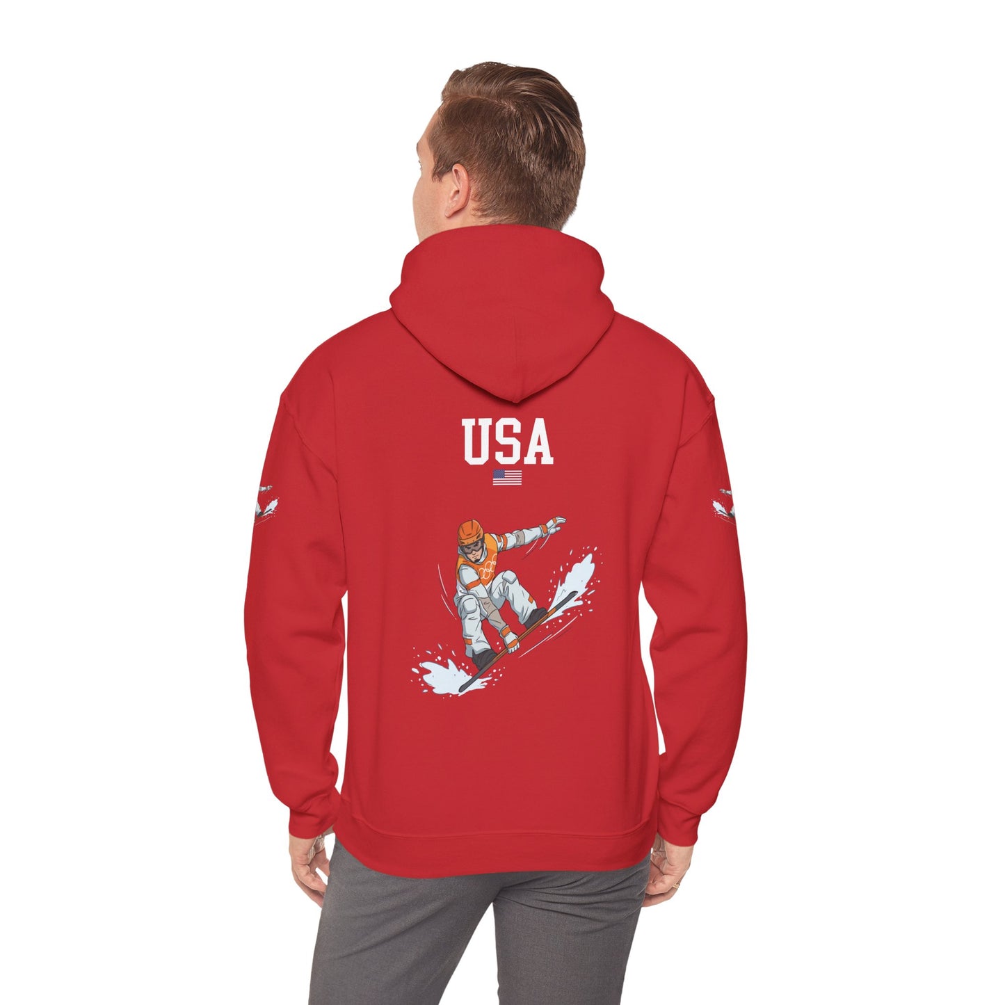 Princess Grace  TEAM USA  Unisex Heavy Blend Hooded Sweatshirt