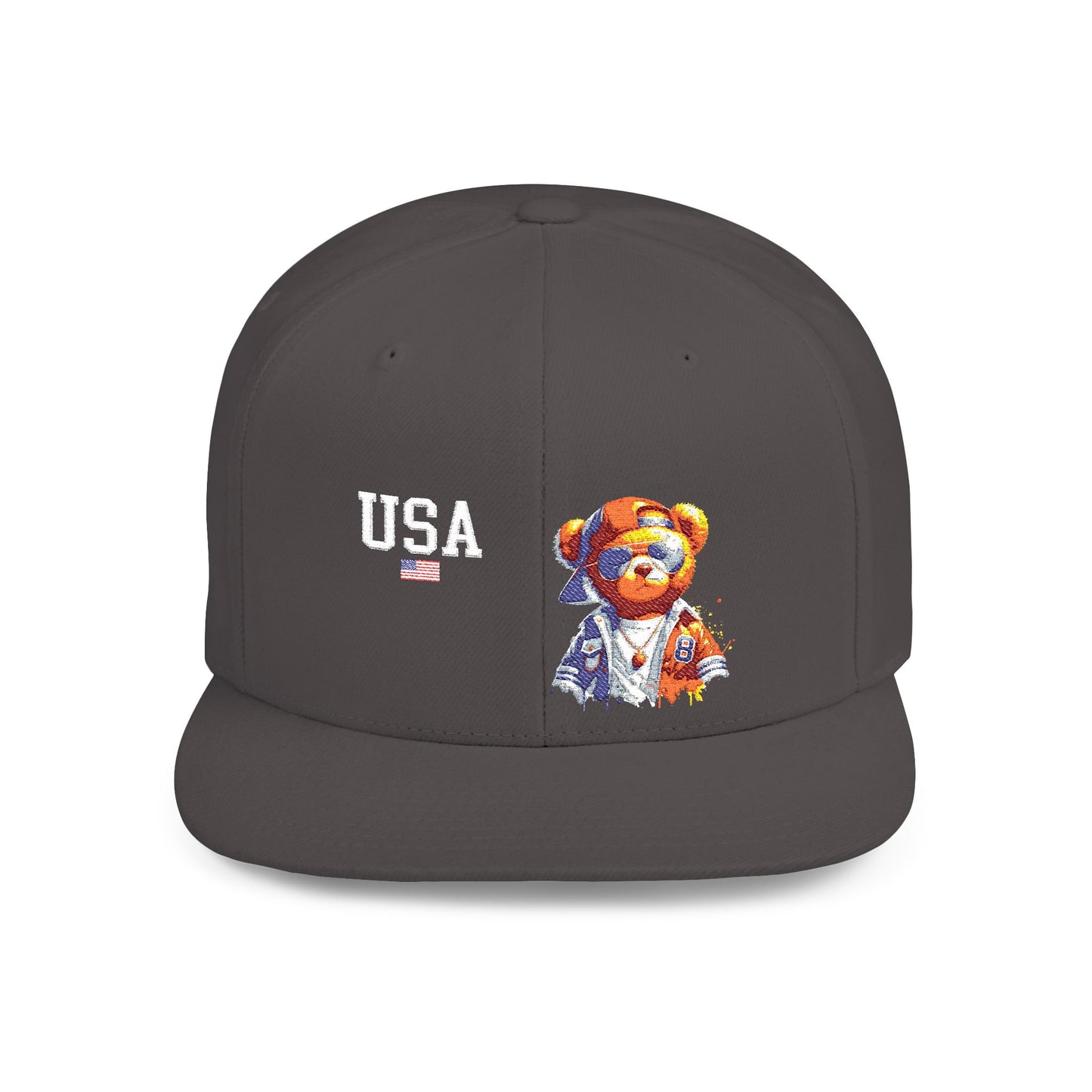 Princess Grace  TEAM USA  Flat Bill Snapback Hat