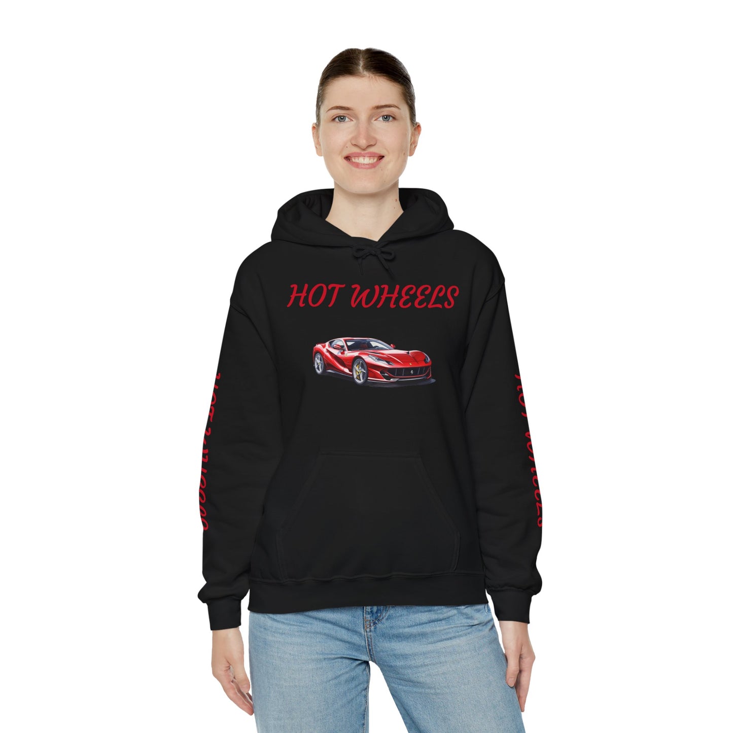 Princess Grace  Hot Wheels Unisex Hooded Sweatshirt  Car Enthusiast Apparel