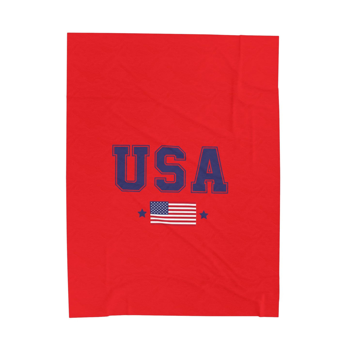 Princess Grace  TEAM USA  Velveteen Plush Blanket
