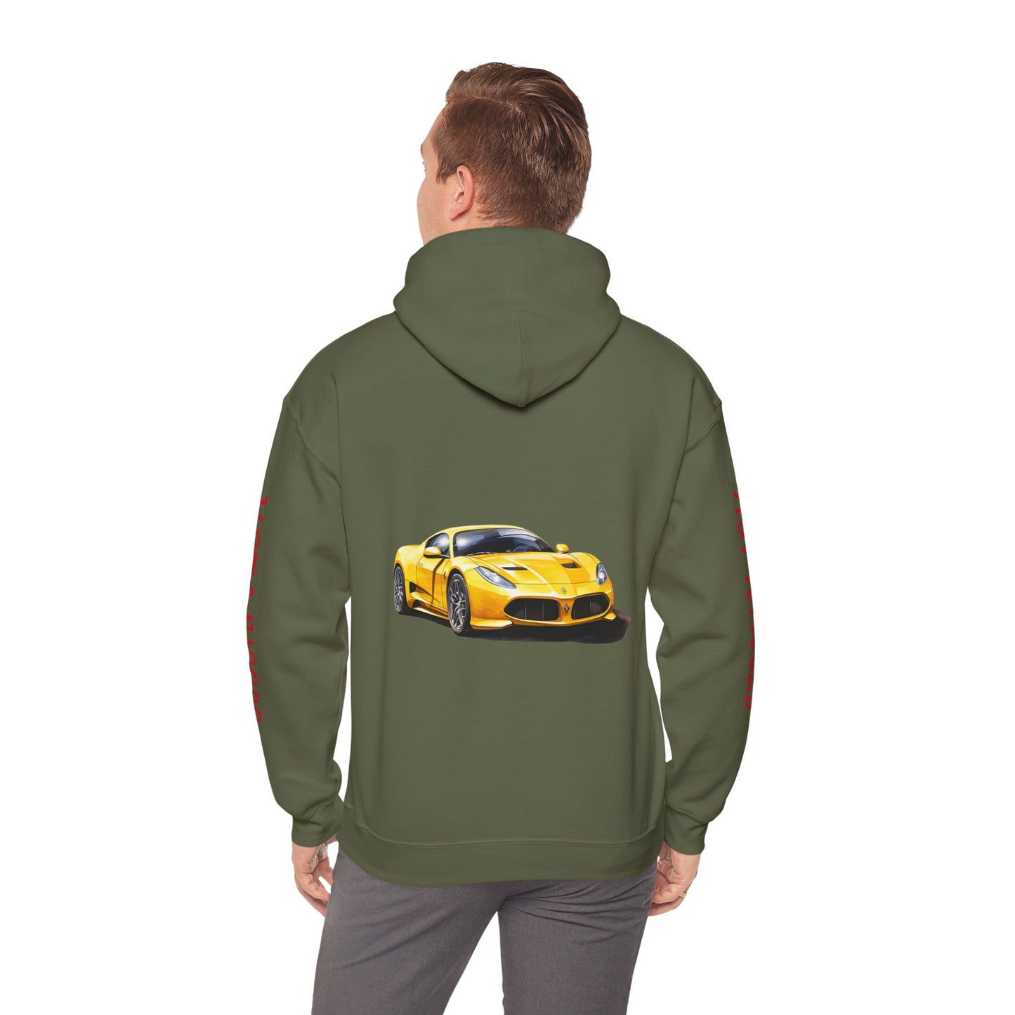 Princess Grace  Retro Hot Wheels Hoodie for Car Enthusiasts