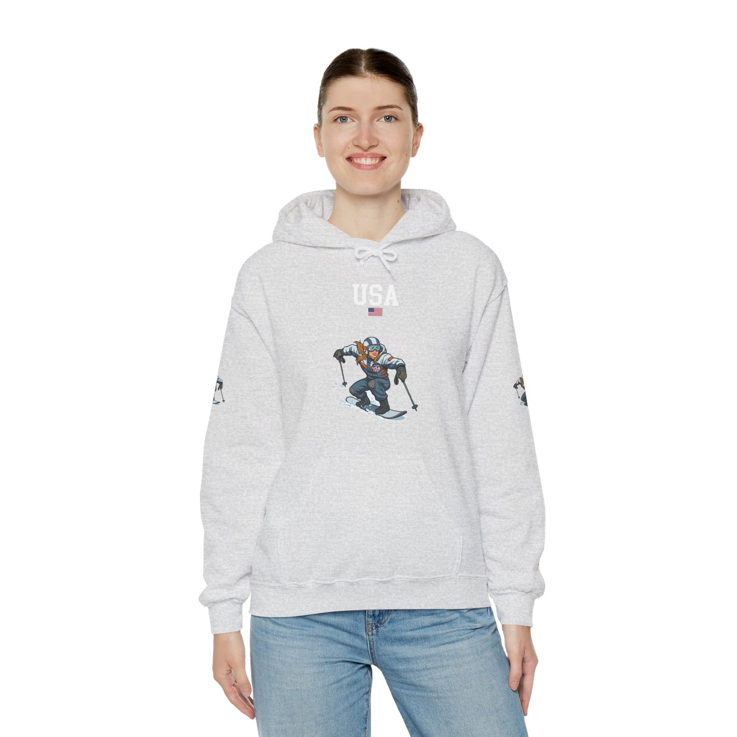 Princess Grace  TEAM USA  Unisex Heavy Blend Hooded Sweatshirt