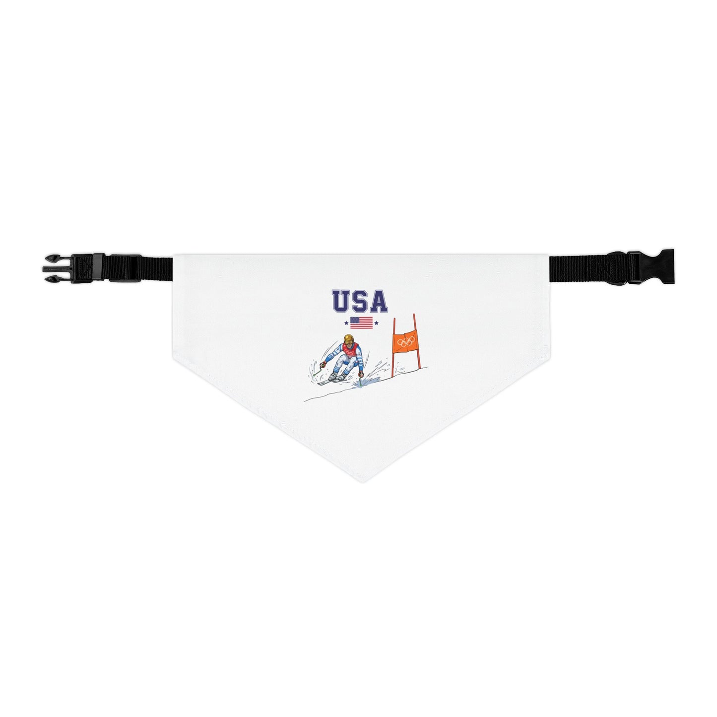 Princess Grace  TEAM USA  Pet Bandana Collar