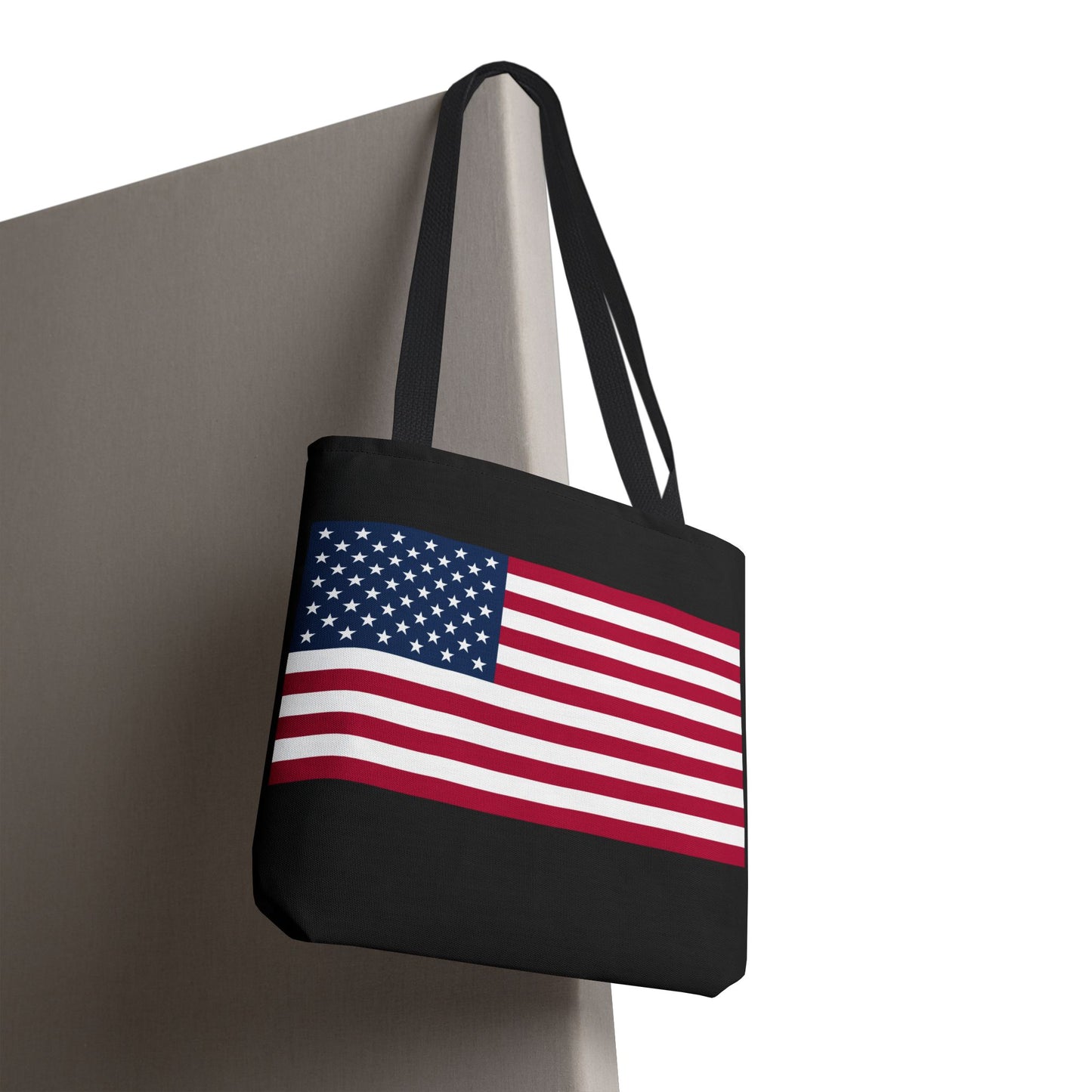 Princess Grace  Patriotic Tote Bag USA Flag Design Ideal for Independence Day & Everyday Use