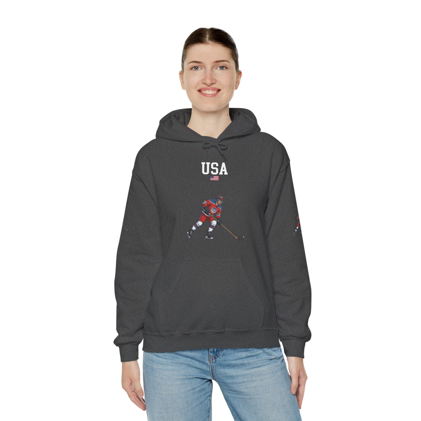 Princess Grace  TEAM USA  Unisex Heavy Blend Hooded Sweatshirt