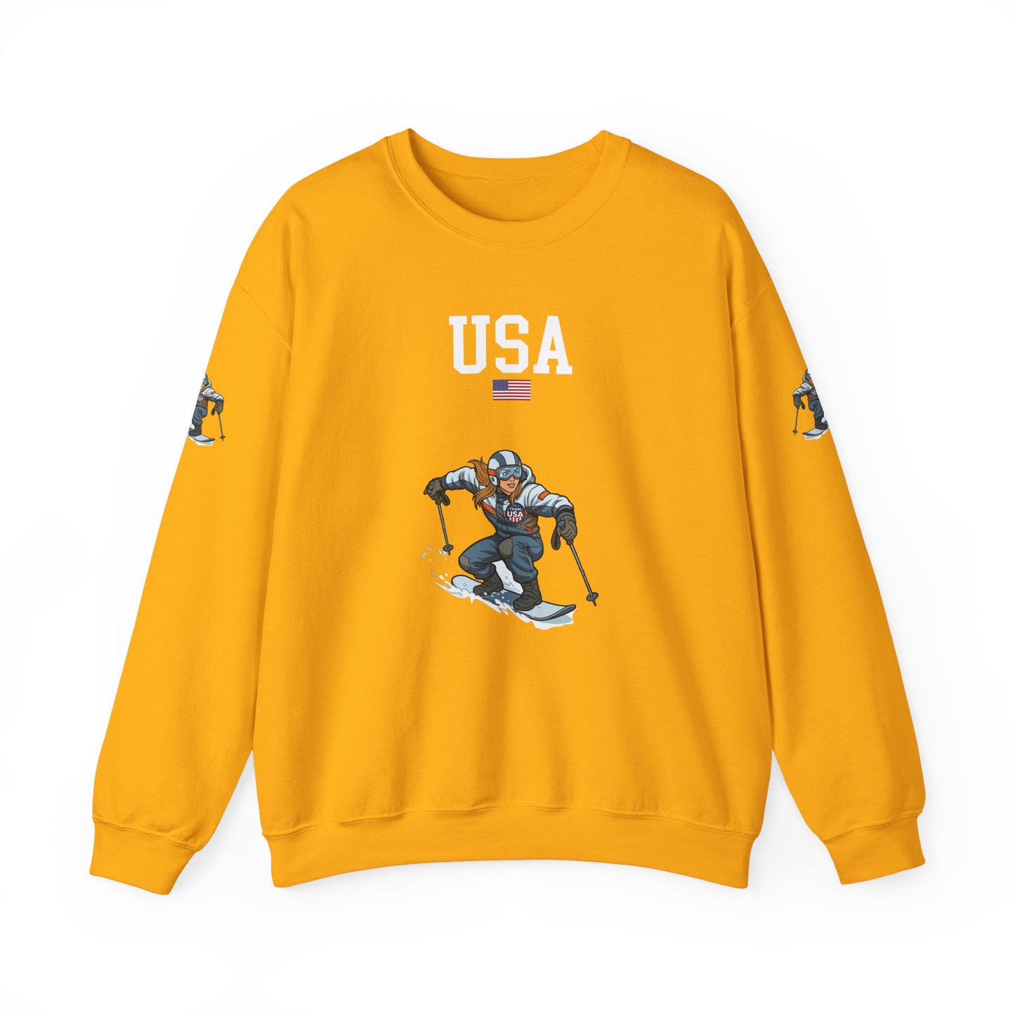 Princess Grace  TEAM USA  Unisex Heavy Blend Crewneck Sweatshirt