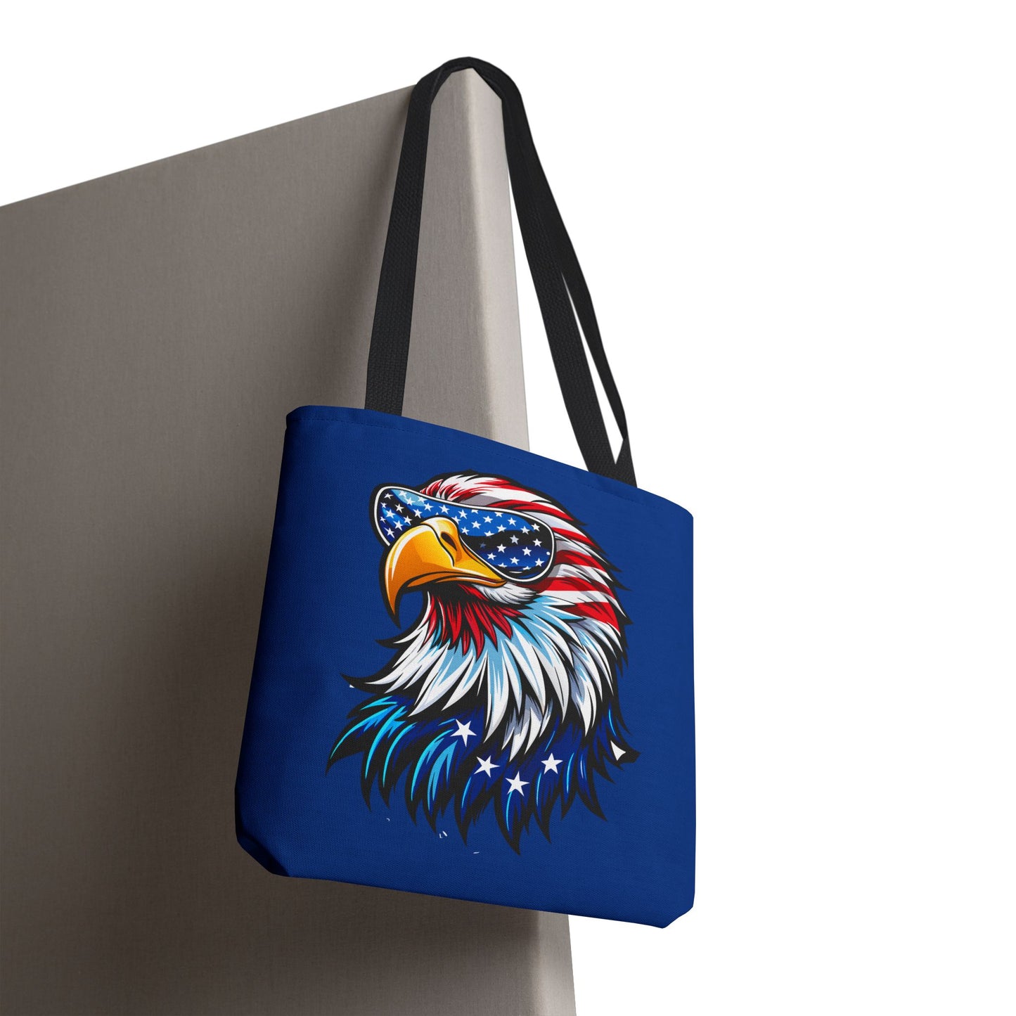 Princess Grace  Patriotic Eagle Tote Bag Stylish American Flag Design for Independence Day & Everyday Use