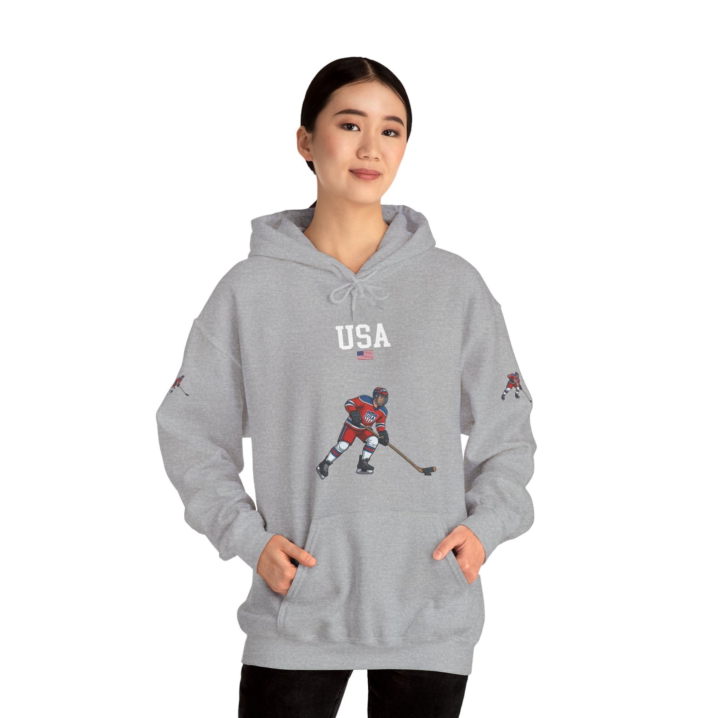 Princess Grace  TEAM USA  Unisex Heavy Blend Hooded Sweatshirt