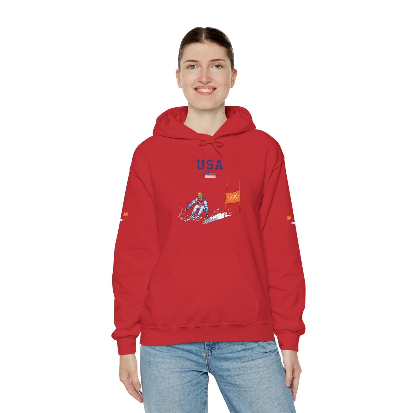 Princess Grace  TEAM USA  Unisex Heavy Blend  Hooded Sweatshirt