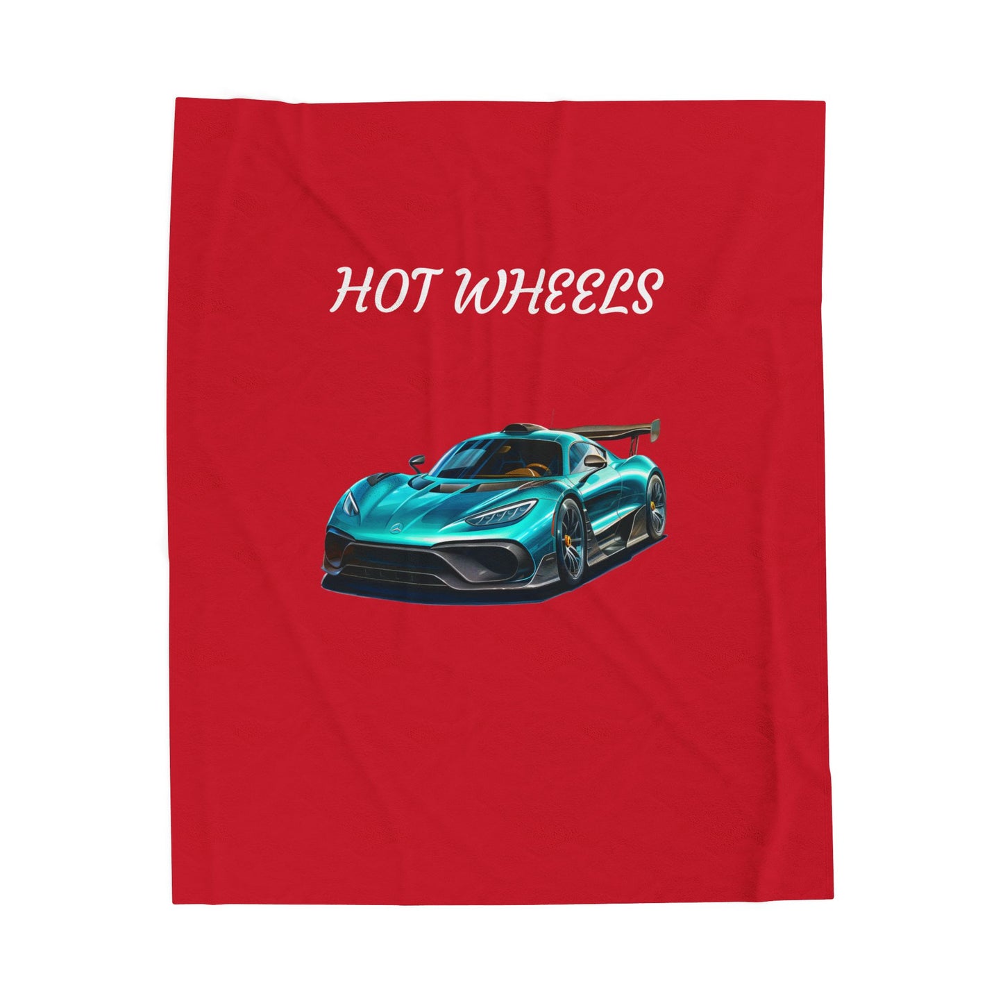 Princess Grace  Hot Wheels Velveteen Plush Blanket  Cozy Throw for Car Enthusiasts