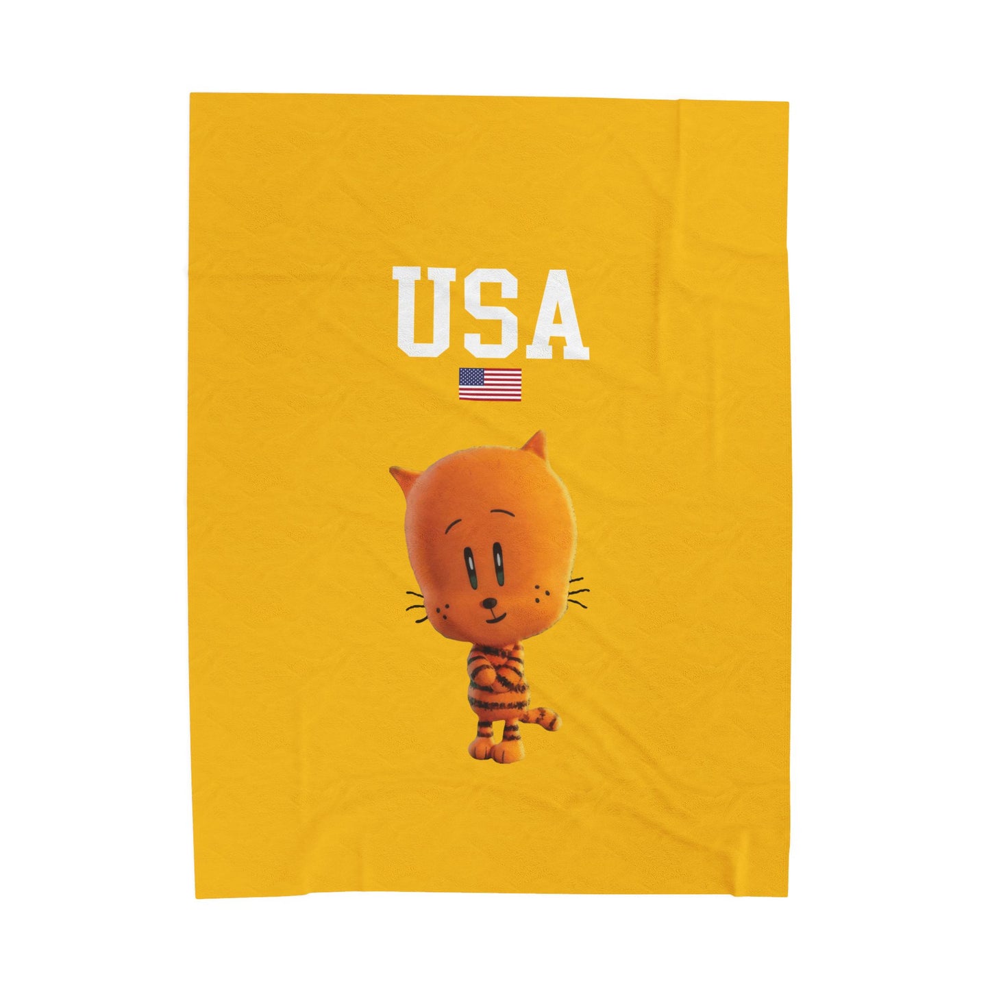 Princess Grace  TEAM USA  Velveteen Plush Blanket