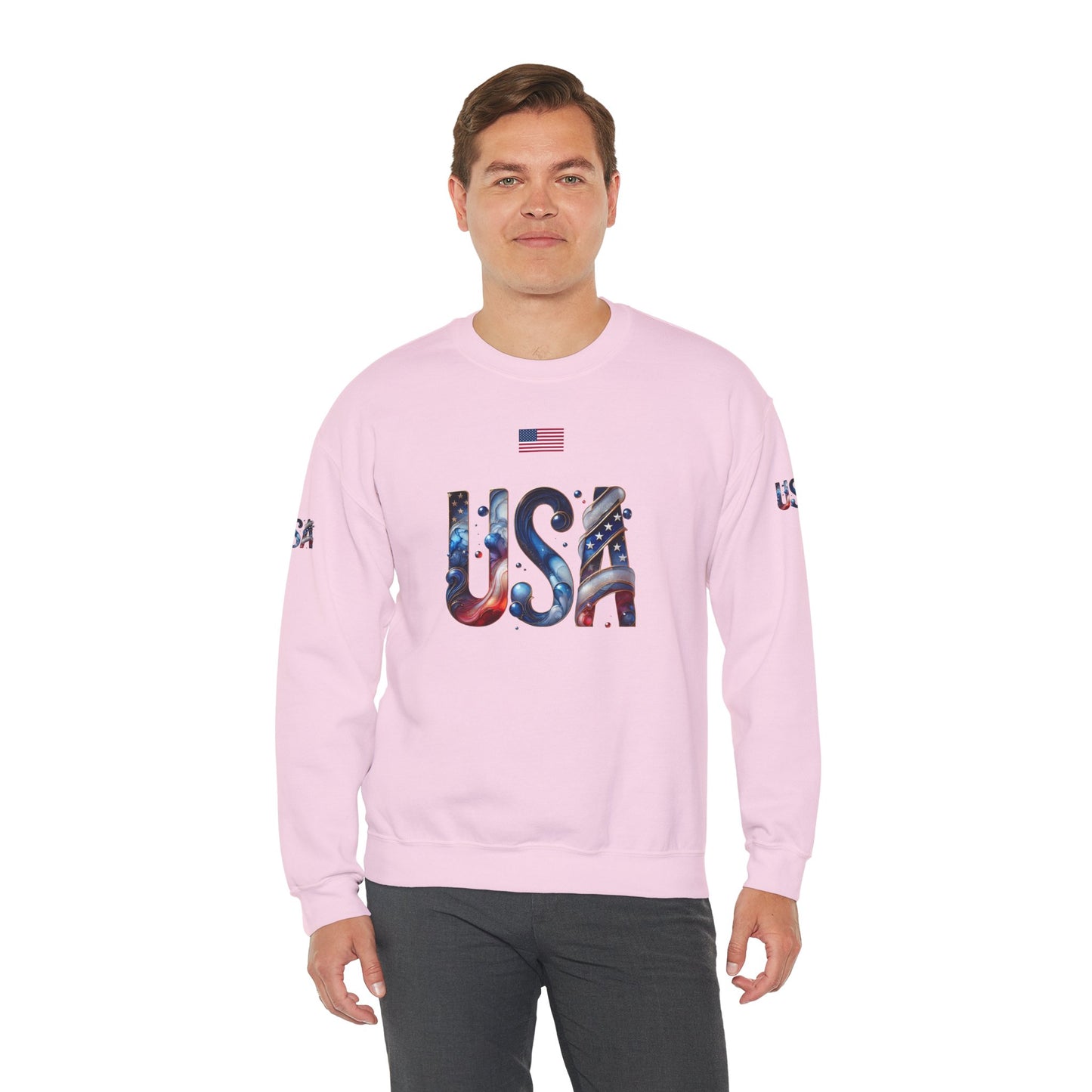 Princess Grace TEAM USA  Unisex Heavy Blend Crewneck Sweatshirt