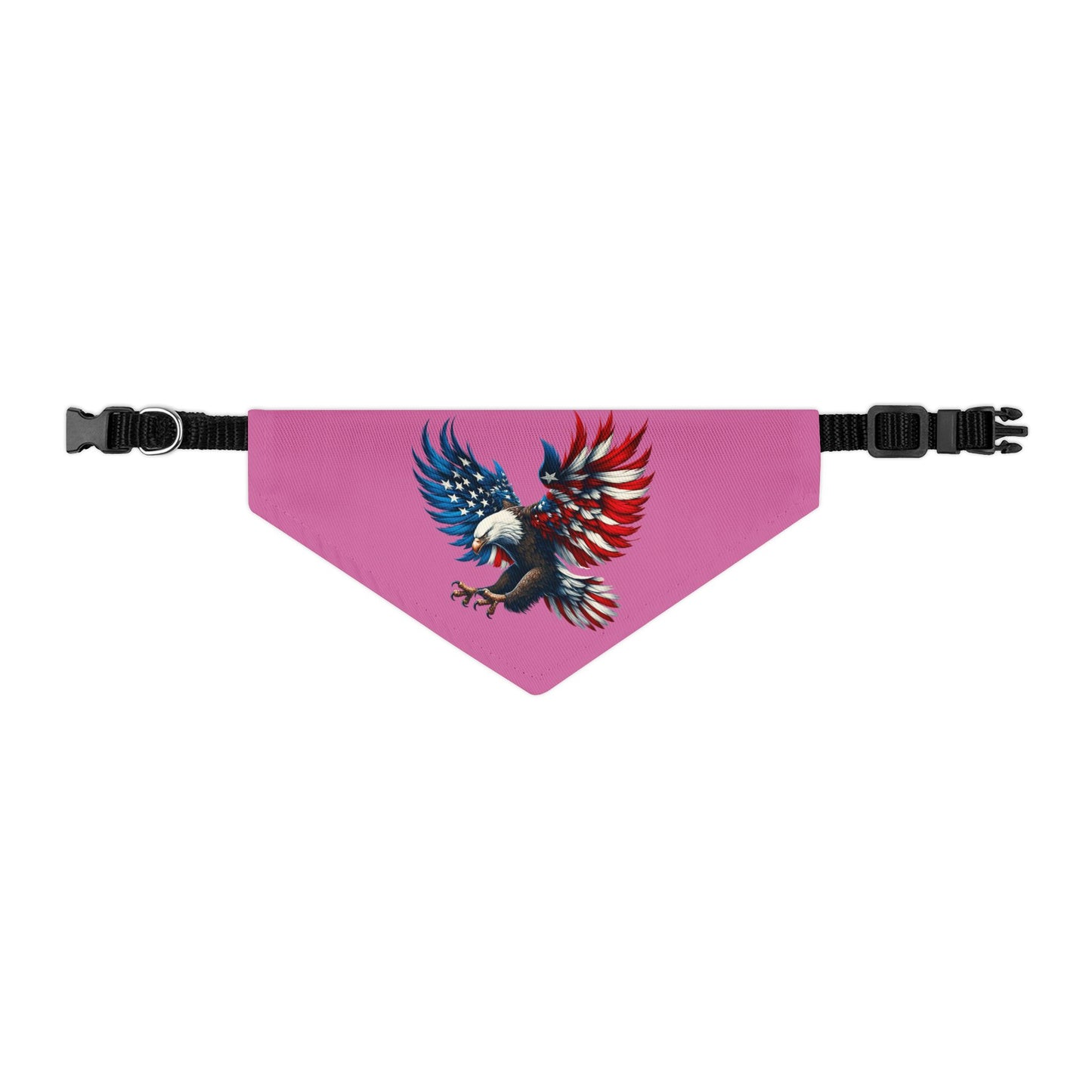 Princess Grace  Patriotic Eagle Pet Bandana Collar  Stylish Dog Accessory for Celebrations