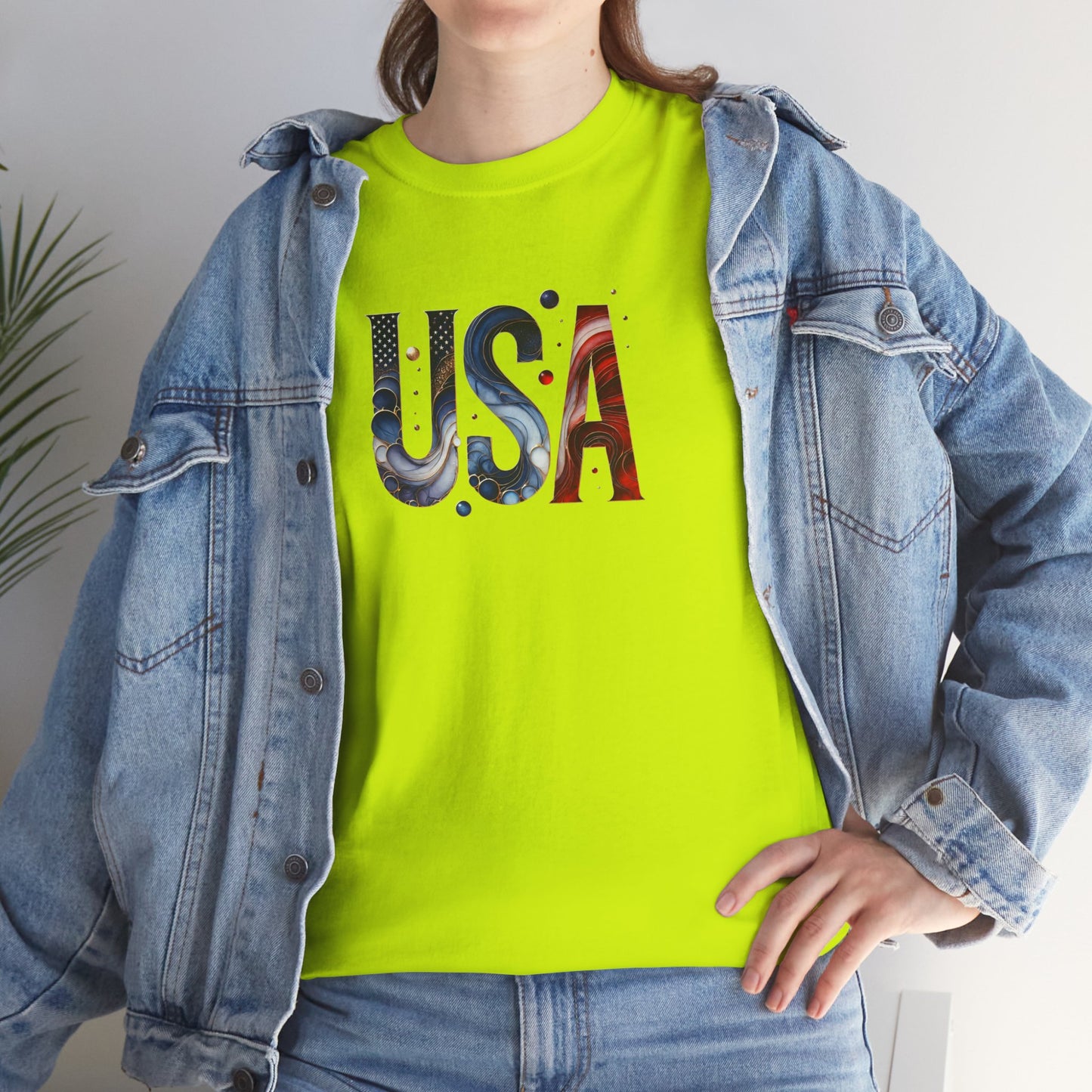 Princess Grace  TEAM USA  Unisex  Heavy  Cotton Tee