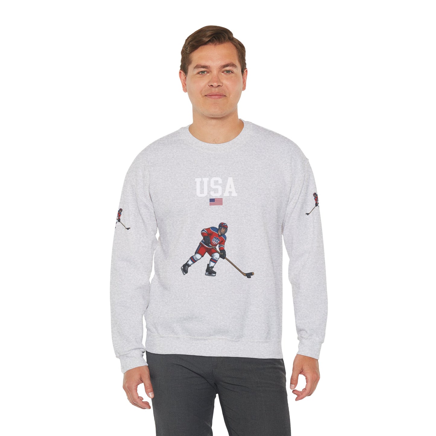 Princess Grace  TEAM USA  Unisex Heavy Blend  Crewneck Sweatshirt