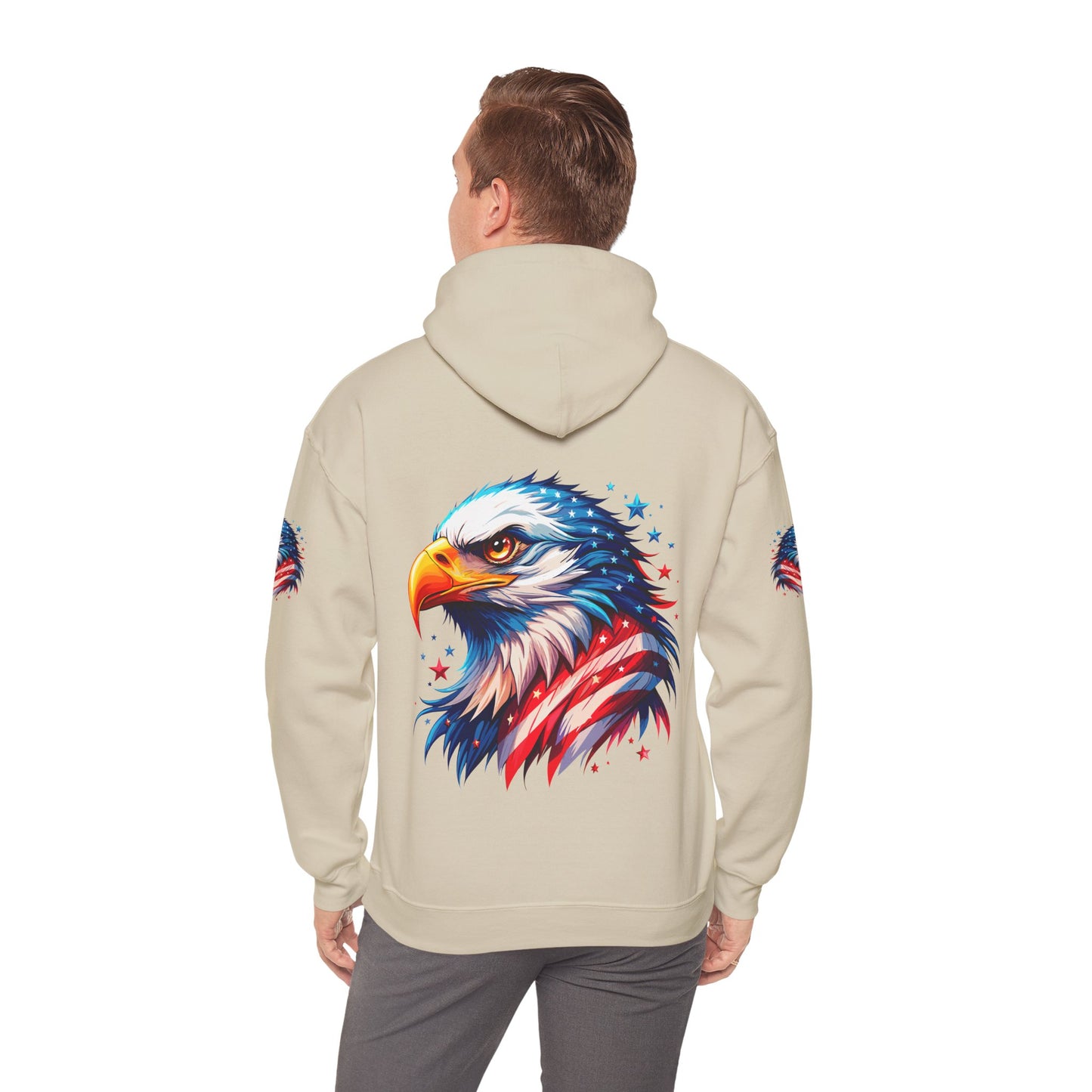 Princess Grace  American  Eagle Unisex Heavy Blend Hooded Sweatshirt