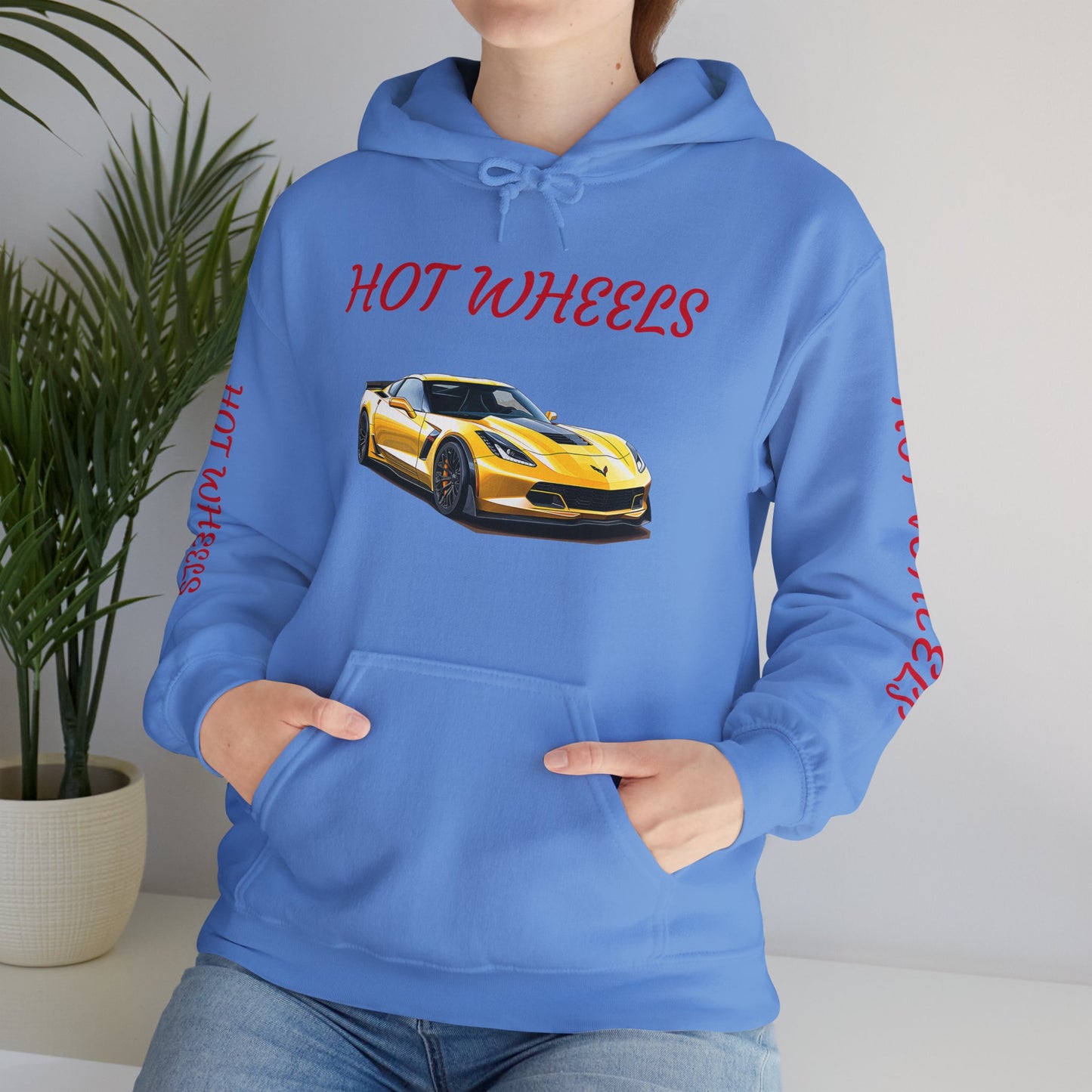 Princess Grace  Hot Wheels Unisex Hoodie Retro Car Style Sweatshirt for Car Enthusiasts