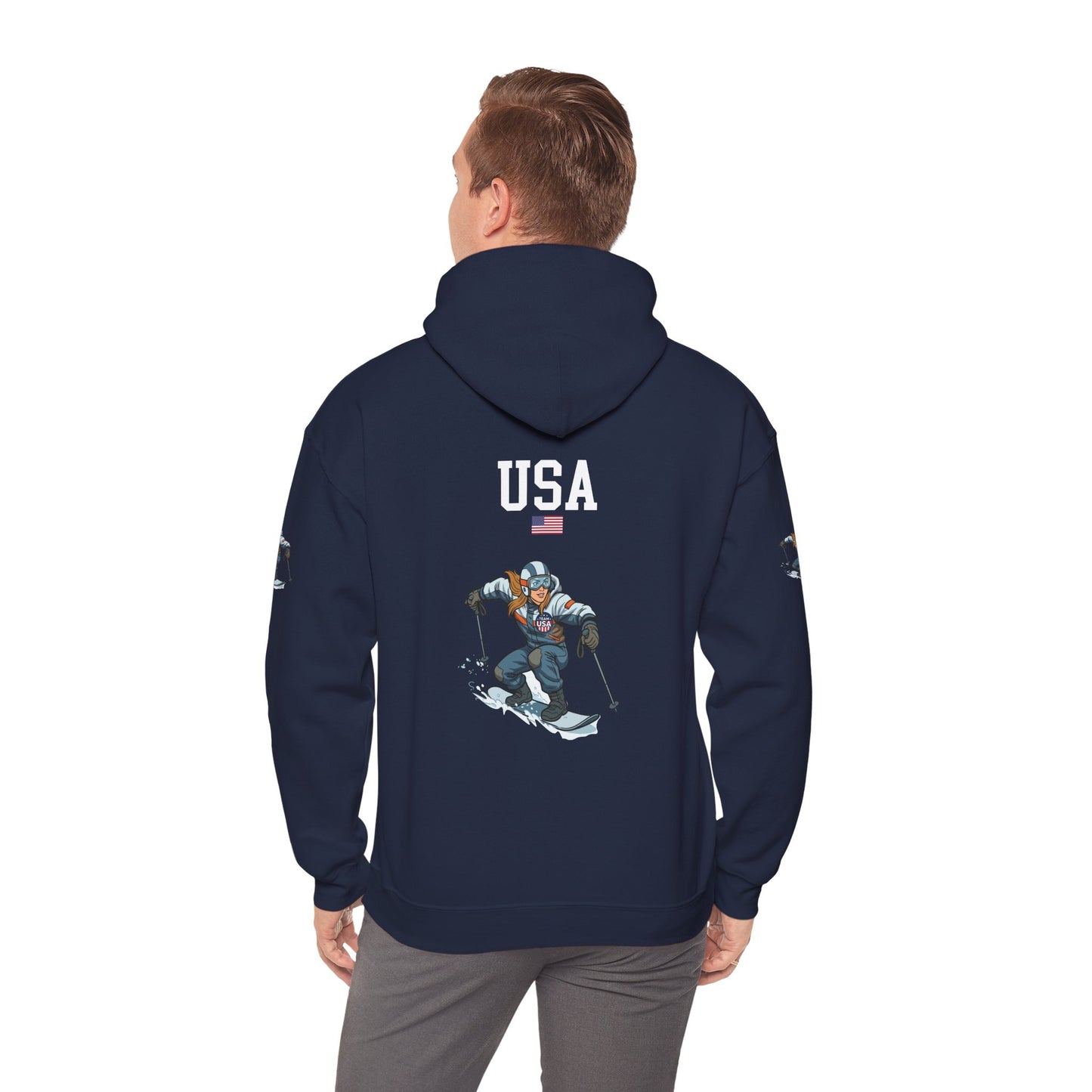Princess Grace  TEAM USA  Unisex Heavy Blend  Hooded Sweatshirt