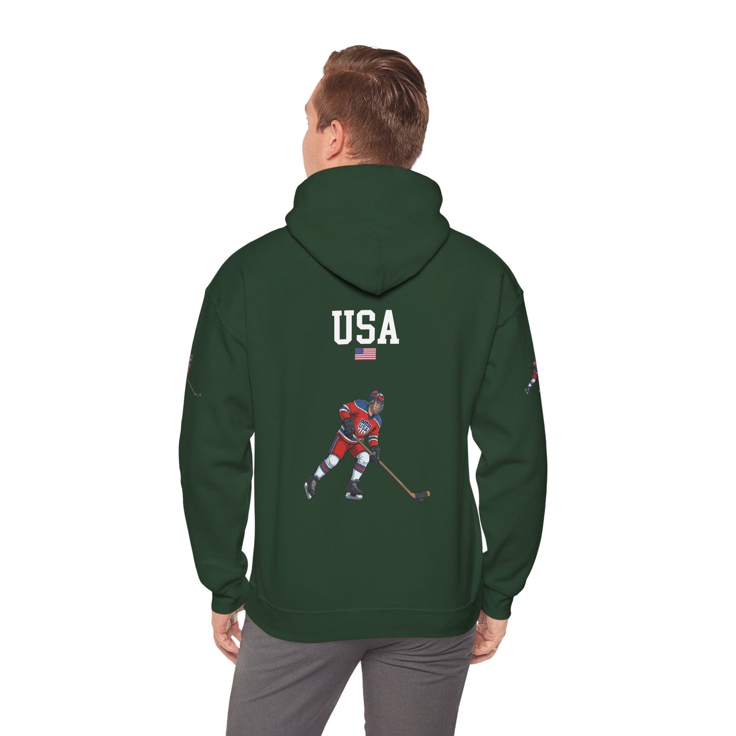 Princess Grace  TEAM USA  Unisex Heavy Blend Hooded Sweatshirt