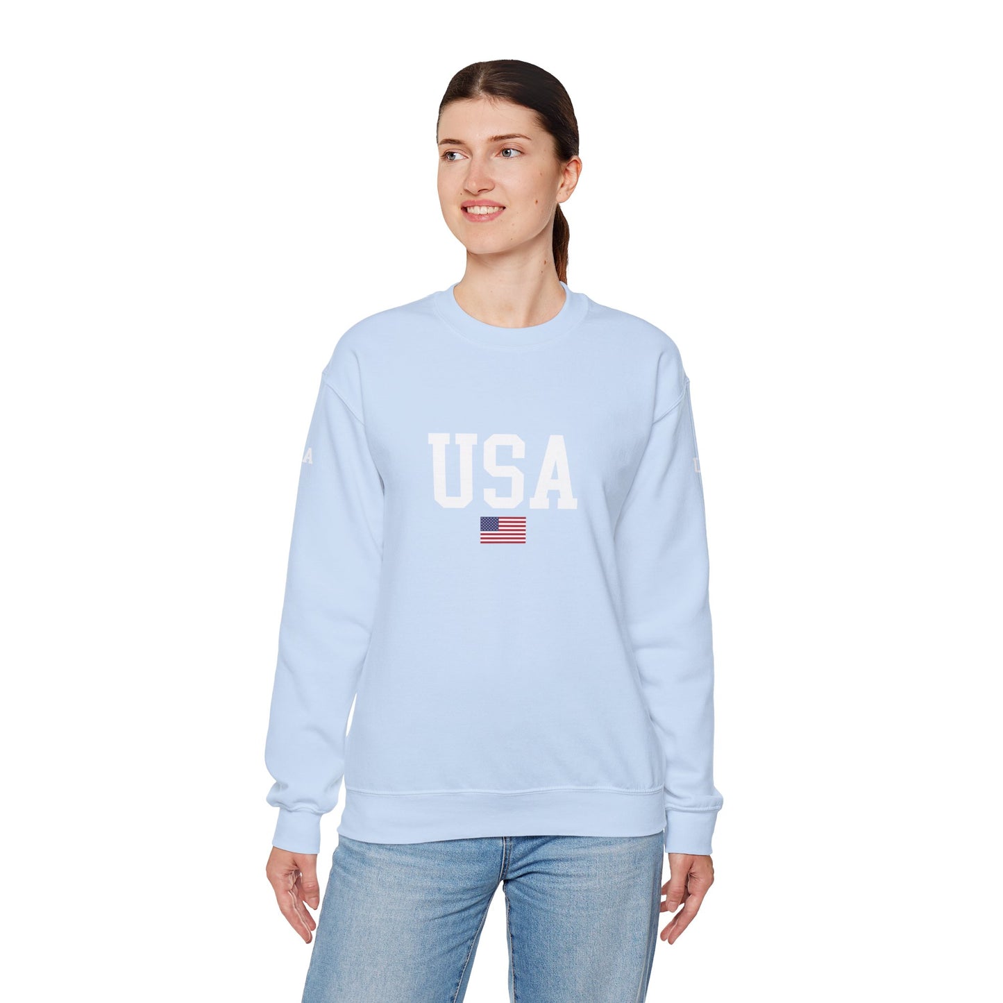 Princess Grace TEAM USA  Unisex Heavy Blend Crewneck Sweatshirt