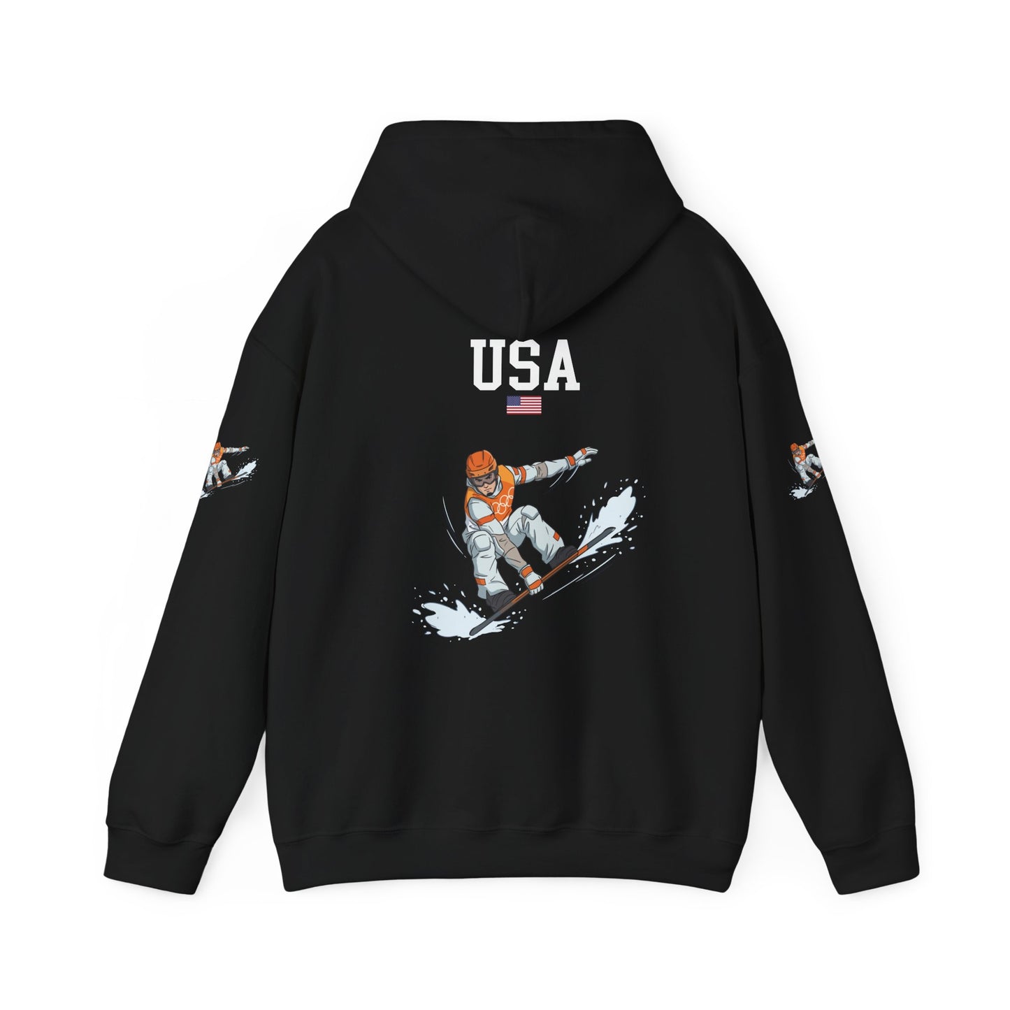 Princess Grace  TEAM USA  Unisex Heavy Blend Hooded Sweatshirt