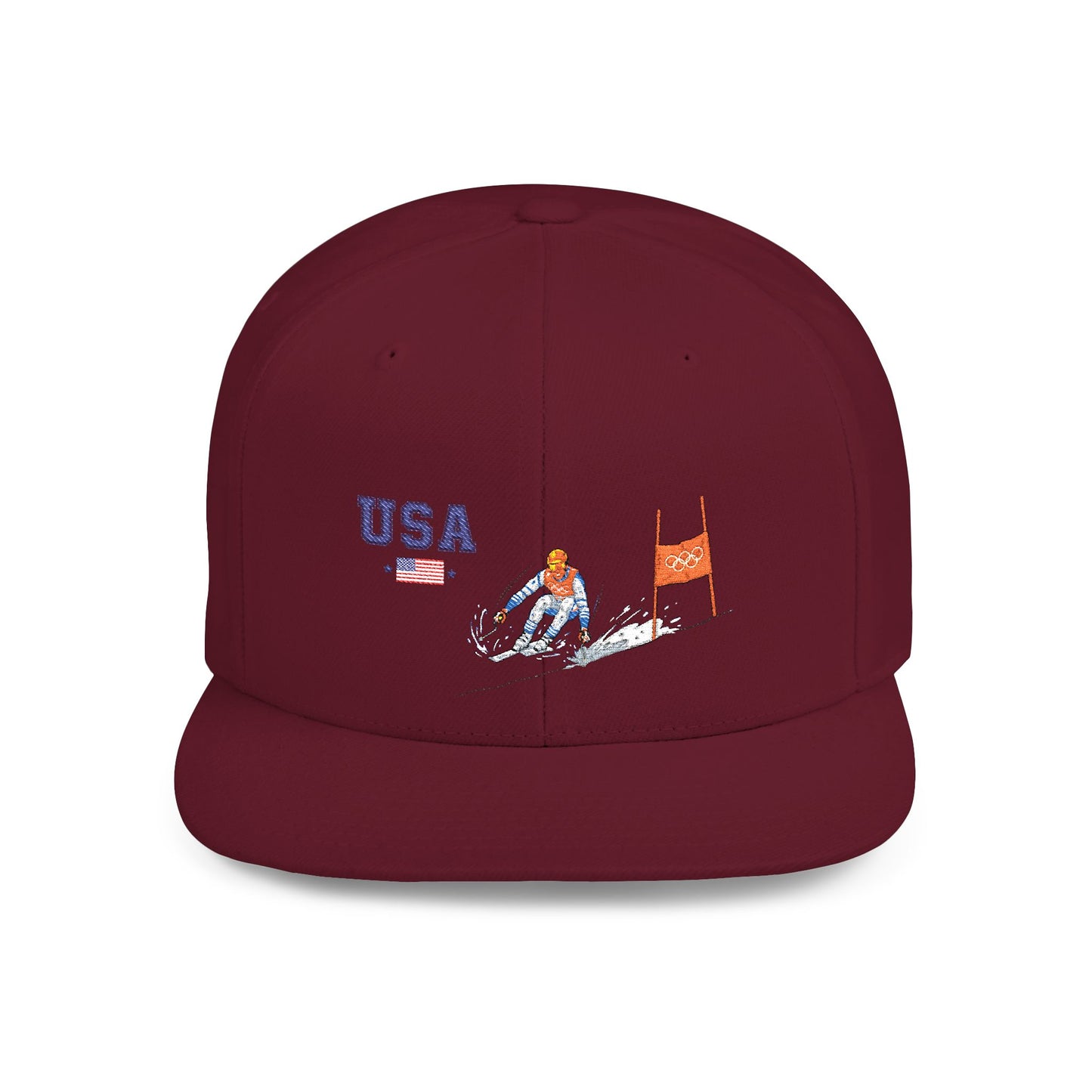 Princess Grace  TEAM USA  Flat Bill Snapback Hat