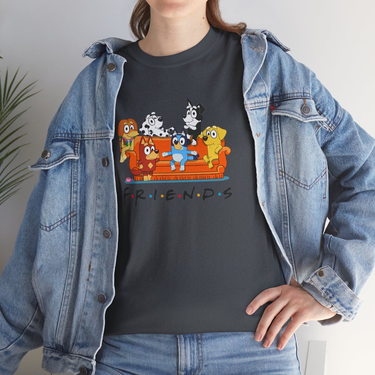 Princess Grace  Bluey  Funny Friends Graphic Tee for Pet Lovers
