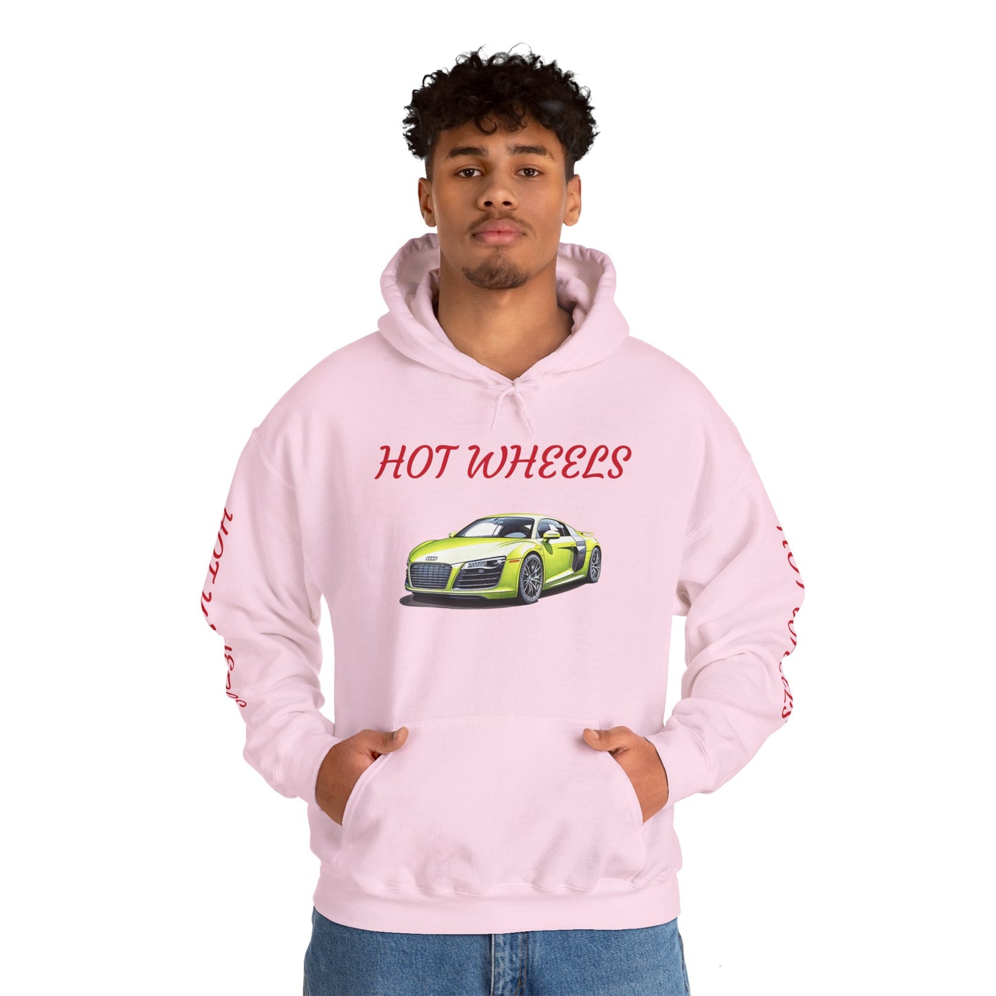 Princess Grace  Hot Wheels Unisex Hooded Sweatshirt Cool Car Design for Auto Enthusiasts