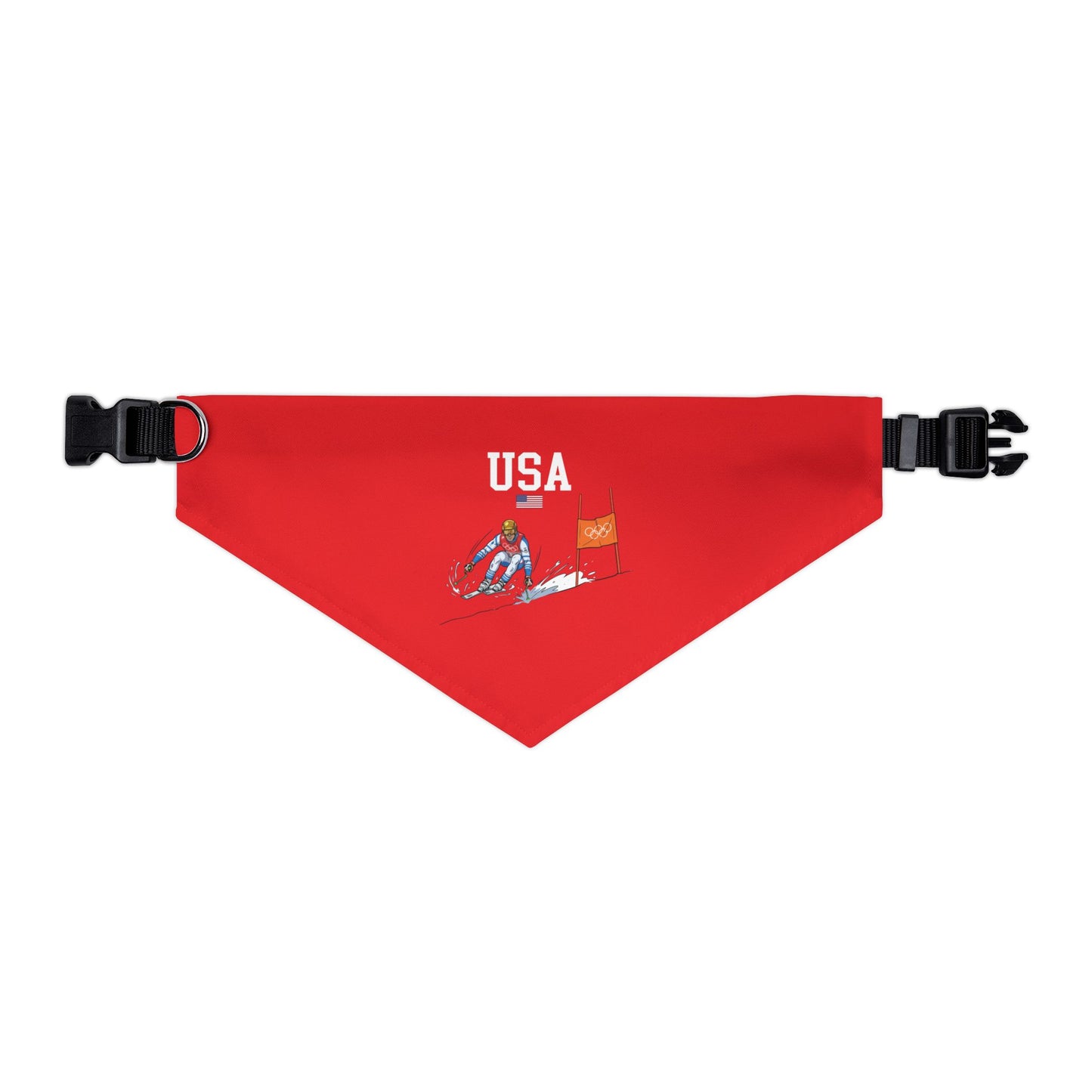 Princess Grace  TEAM USA  Pet Bandana Collar