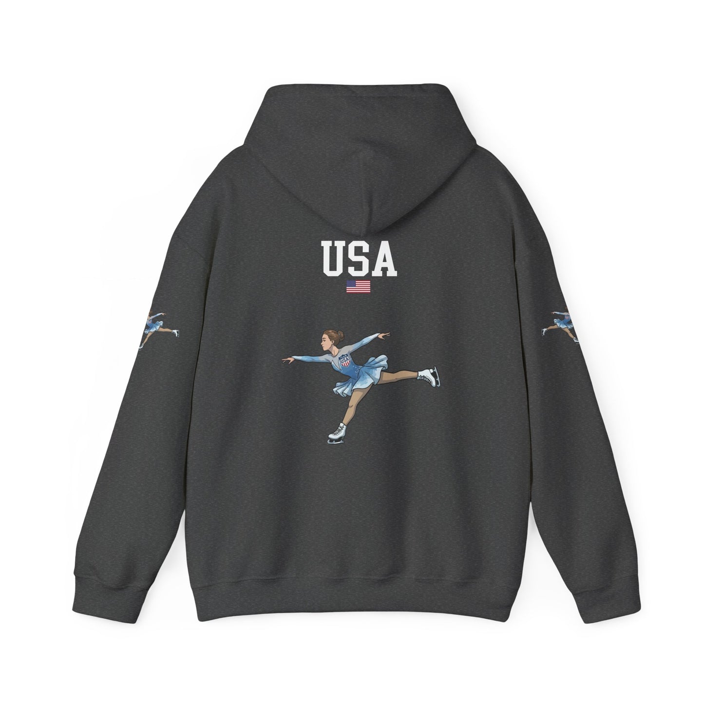 Princess Grace  TEAM USA  Unisex Heavy Blend Hooded Sweatshirt