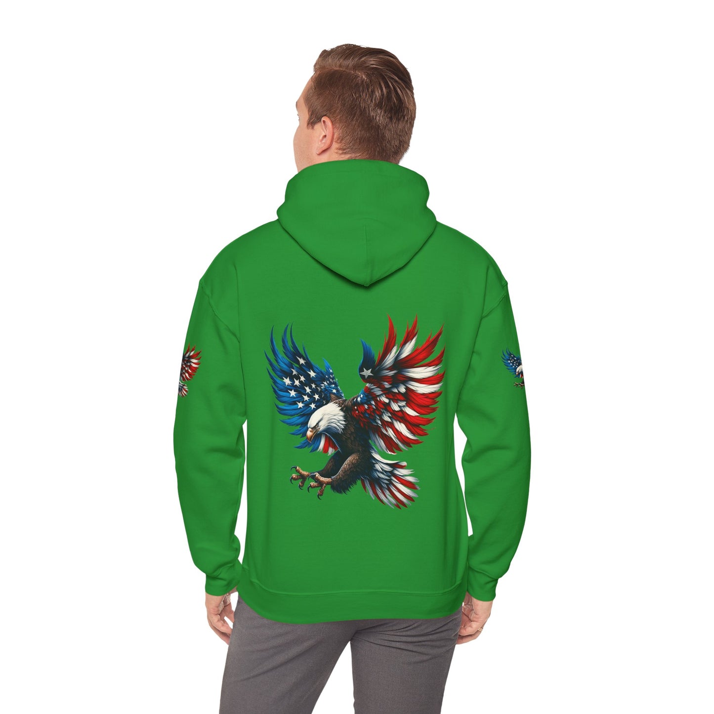 Princess Grace American Eagle Unisex Heavy Blend Hooded Sweatshirt