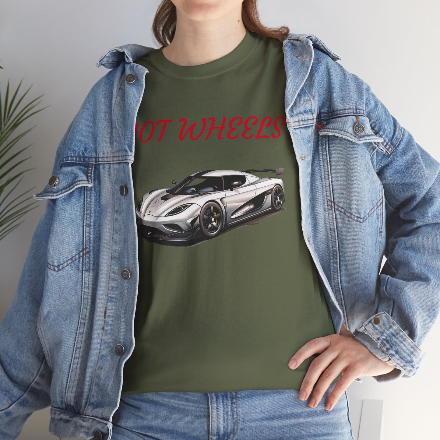 Princess Grace  Hot Wheels Car Graphic Shirt Unisex Heavy Cotton Tee