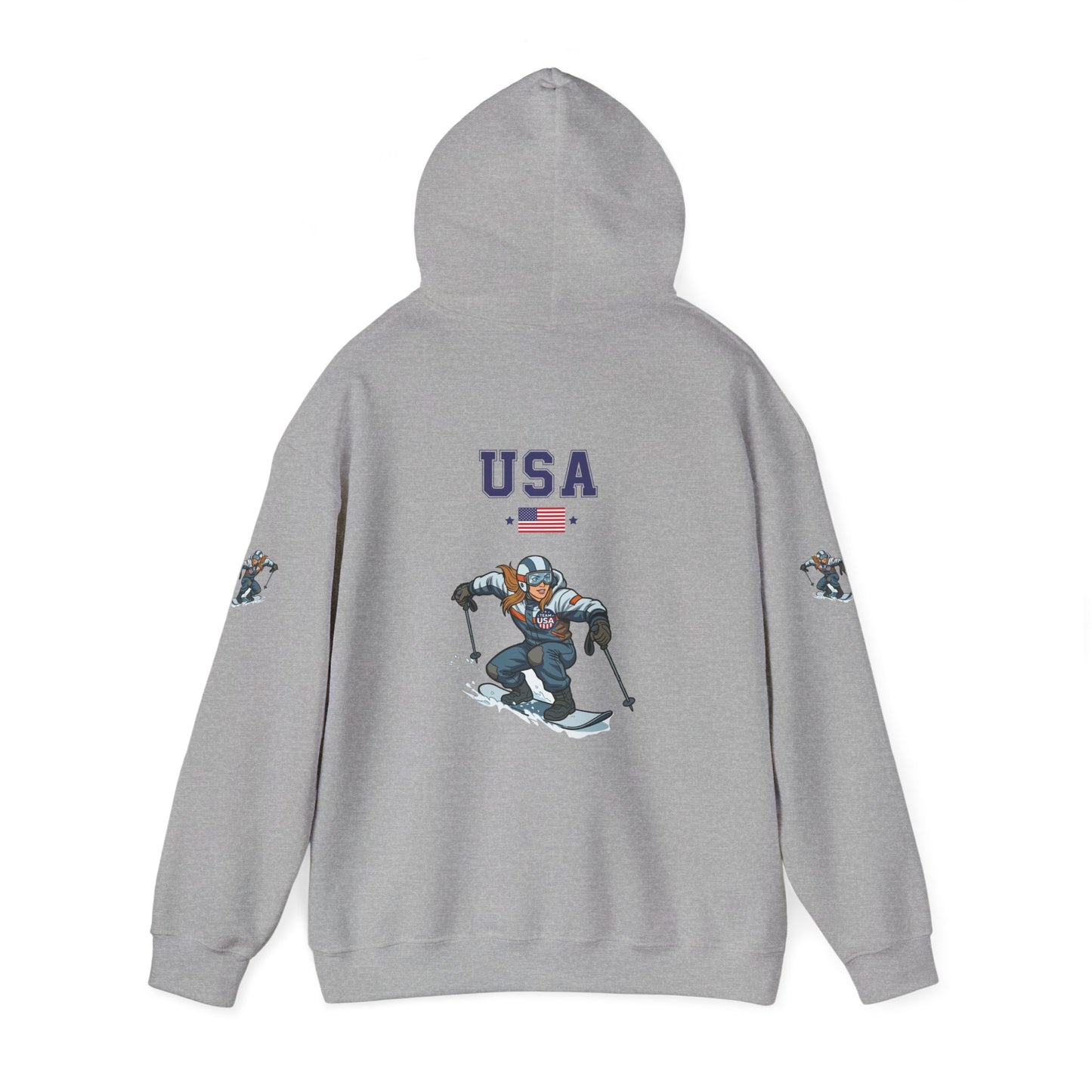 Princess Grace  TEAM USA  Unisex Heavy Blend Hooded Sweatshirt
