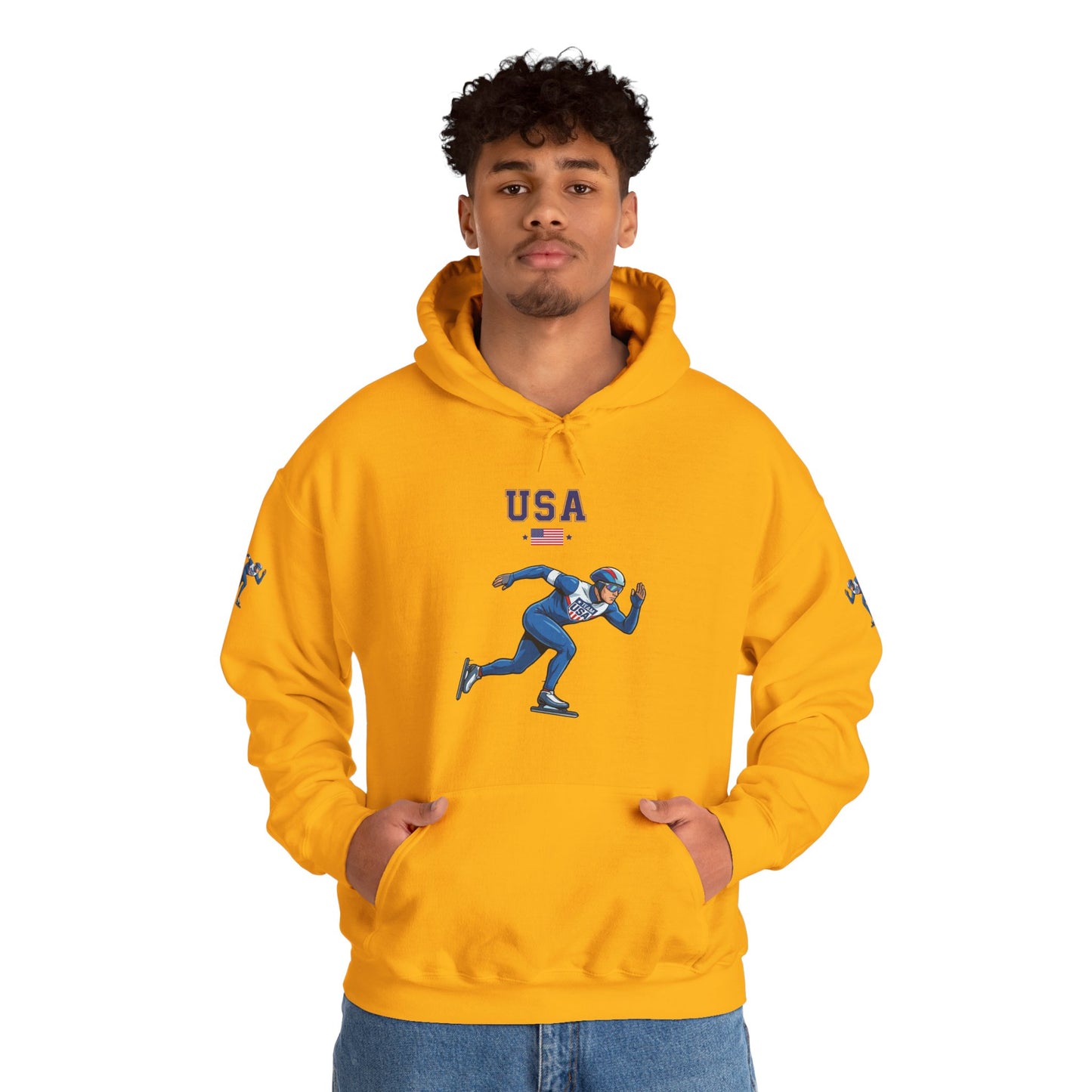 Princess Grace  TEAM USA  Unisex Heavy Blend Hooded Sweatshirt