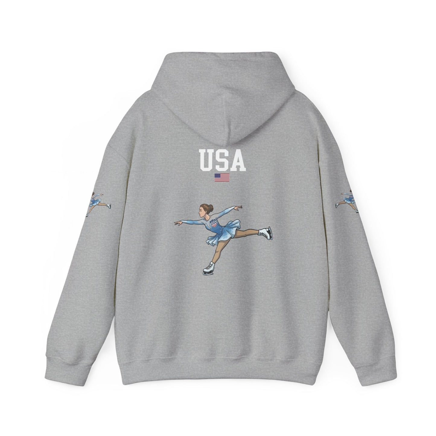 Princess Grace  TEAM USA  Unisex Heavy Blend Hooded Sweatshirt