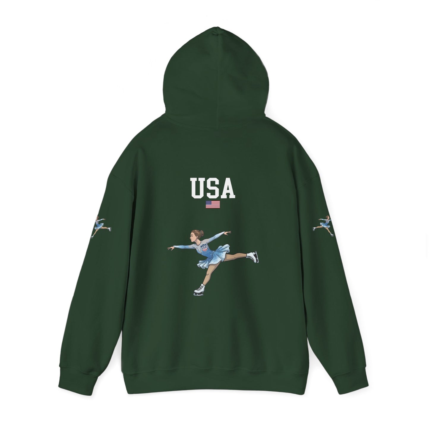 Princess Grace  TEAM USA  Unisex Heavy Blend Hooded Sweatshirt
