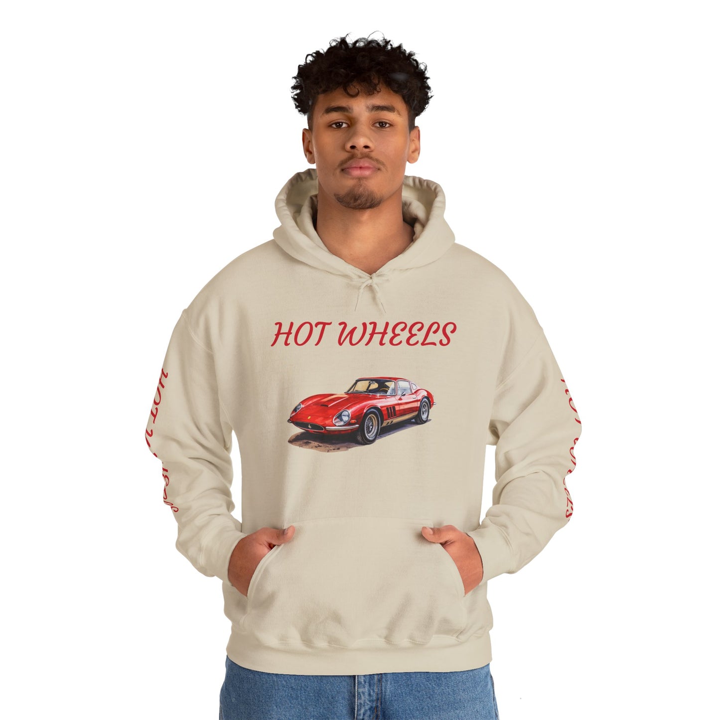 Cool Vintage Car Hoodie - Hot Wheels Design for Auto Enthusiasts