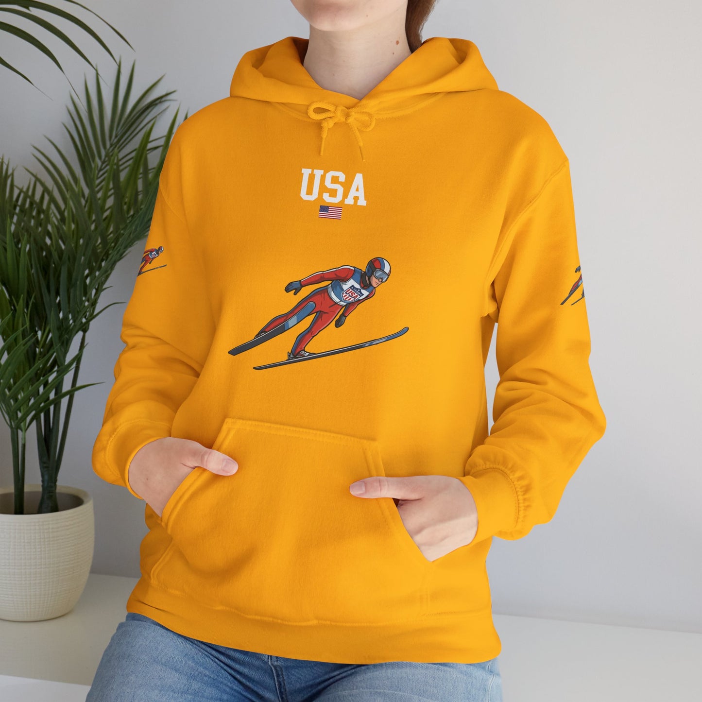 Princess Grace  TEAM USA  Unisex Heavy Blend Hooded Sweatshirt