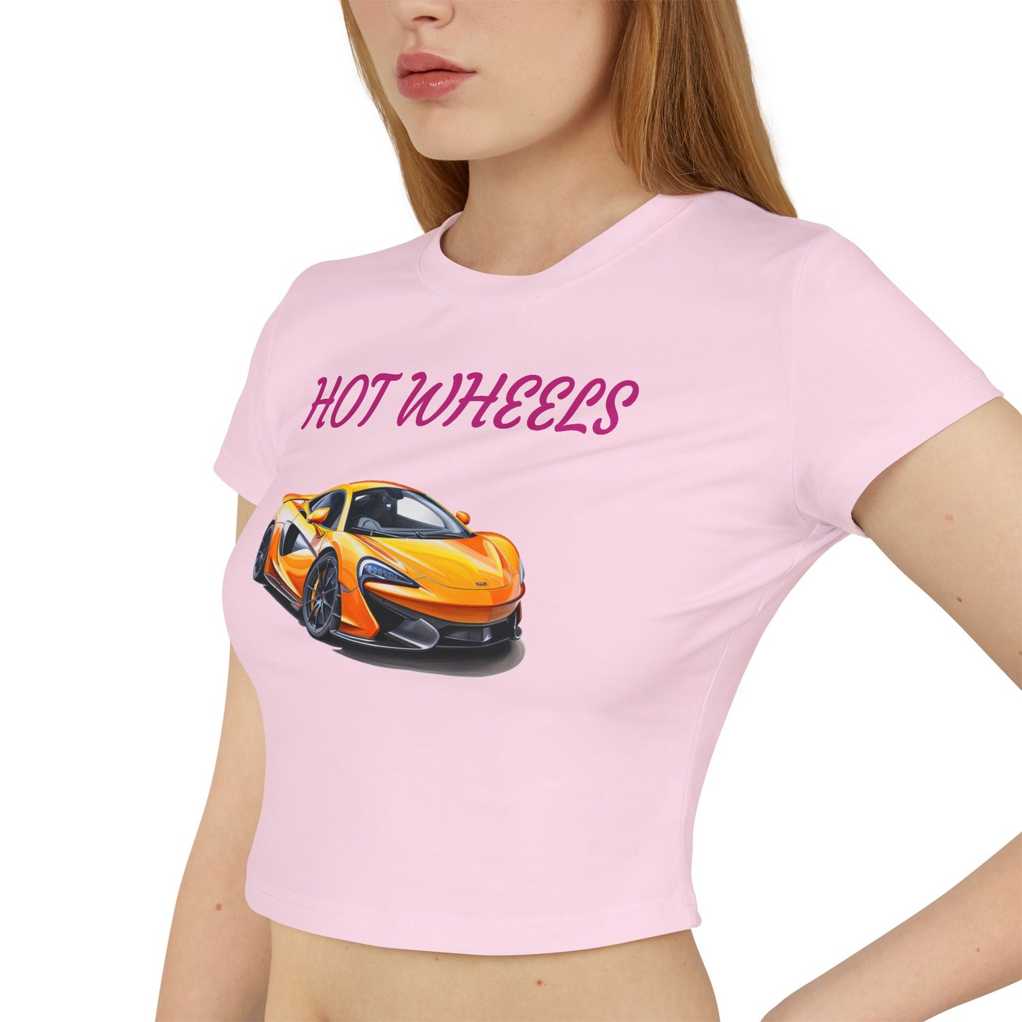 Princess Grace  Girls' Hot Wheels Car Baby Tee Fun & Stylish for Young Racing Fans