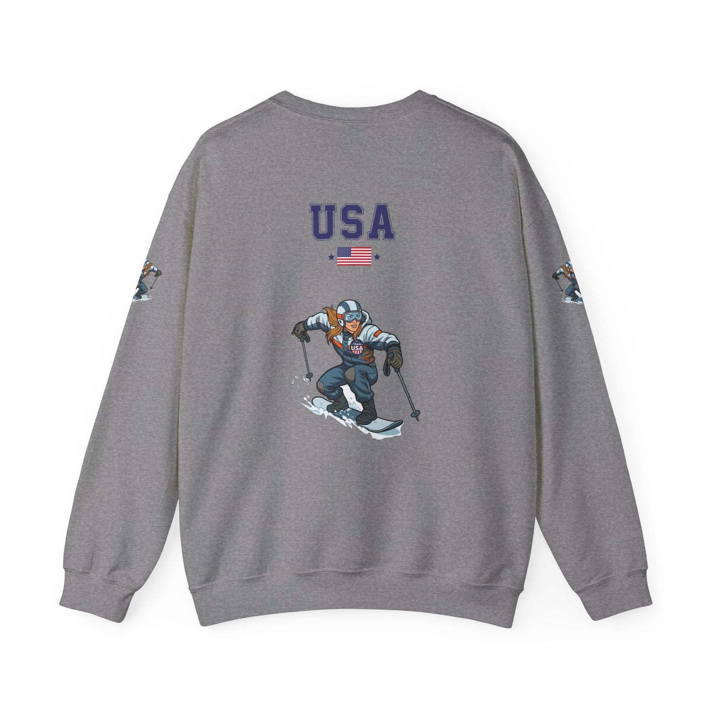 Princess Grace  TEAM USA  Unisex Heavy Blend  Crewneck Sweatshirt